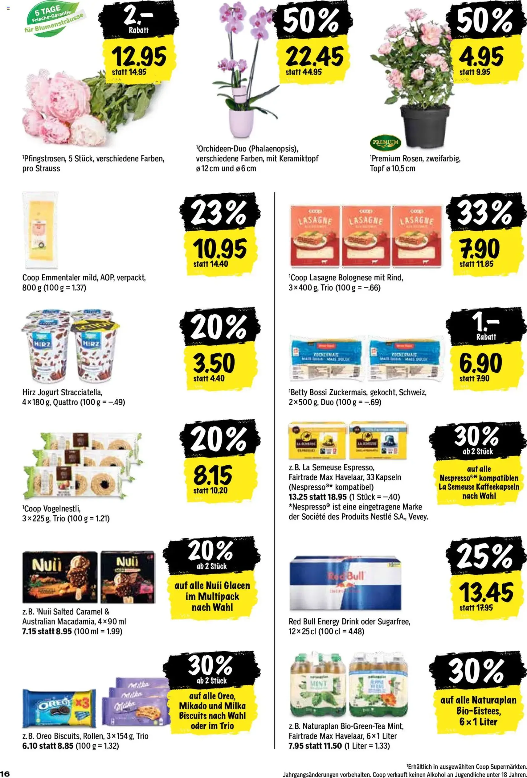 Coop aktionen - Gültiger Prospekt ab 21.05.2026, Seite 16 von insgesamt 28