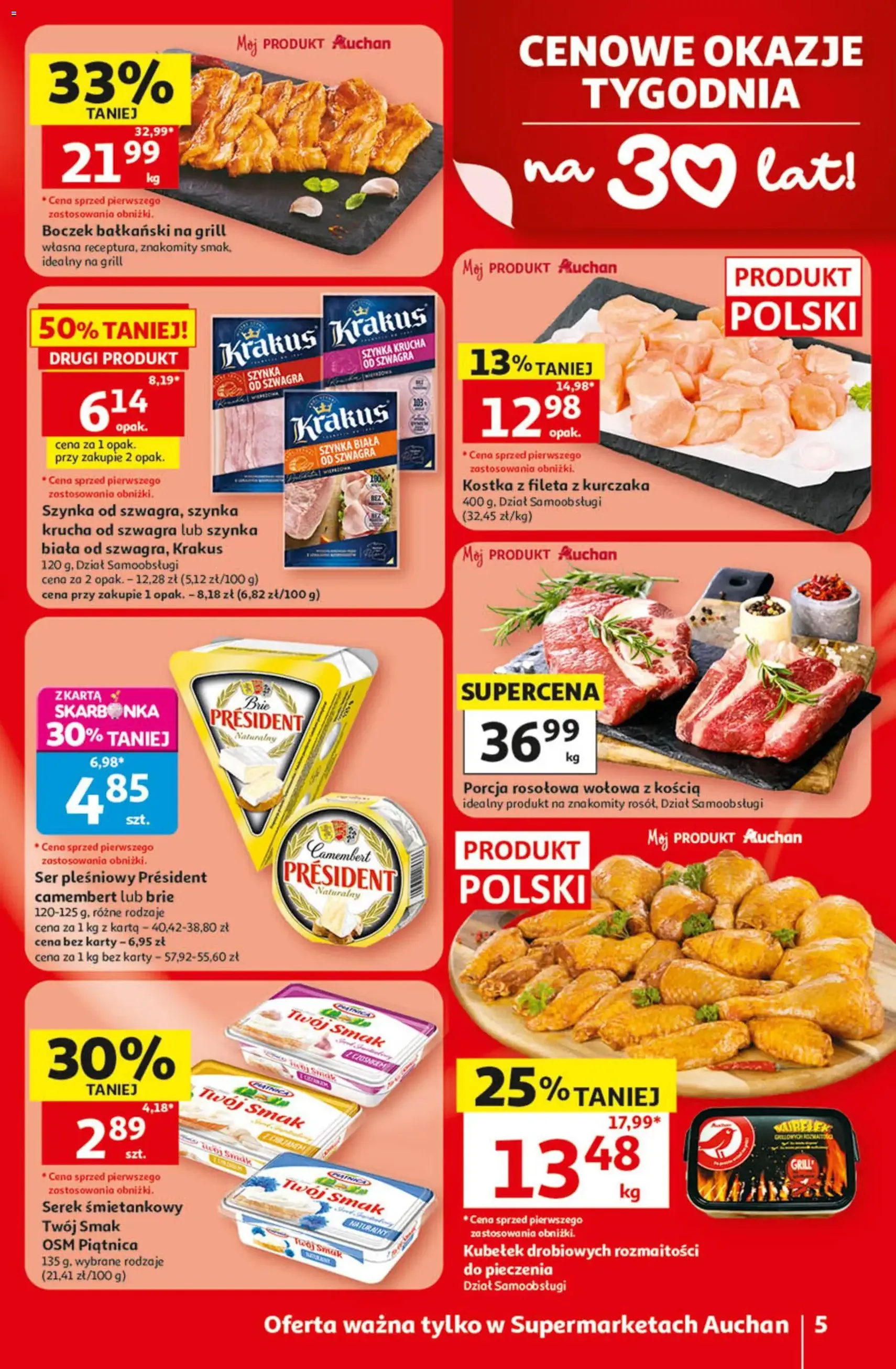 Auchan gazetka - ważny gazetka od 09.07.2026 strona 5 z 8