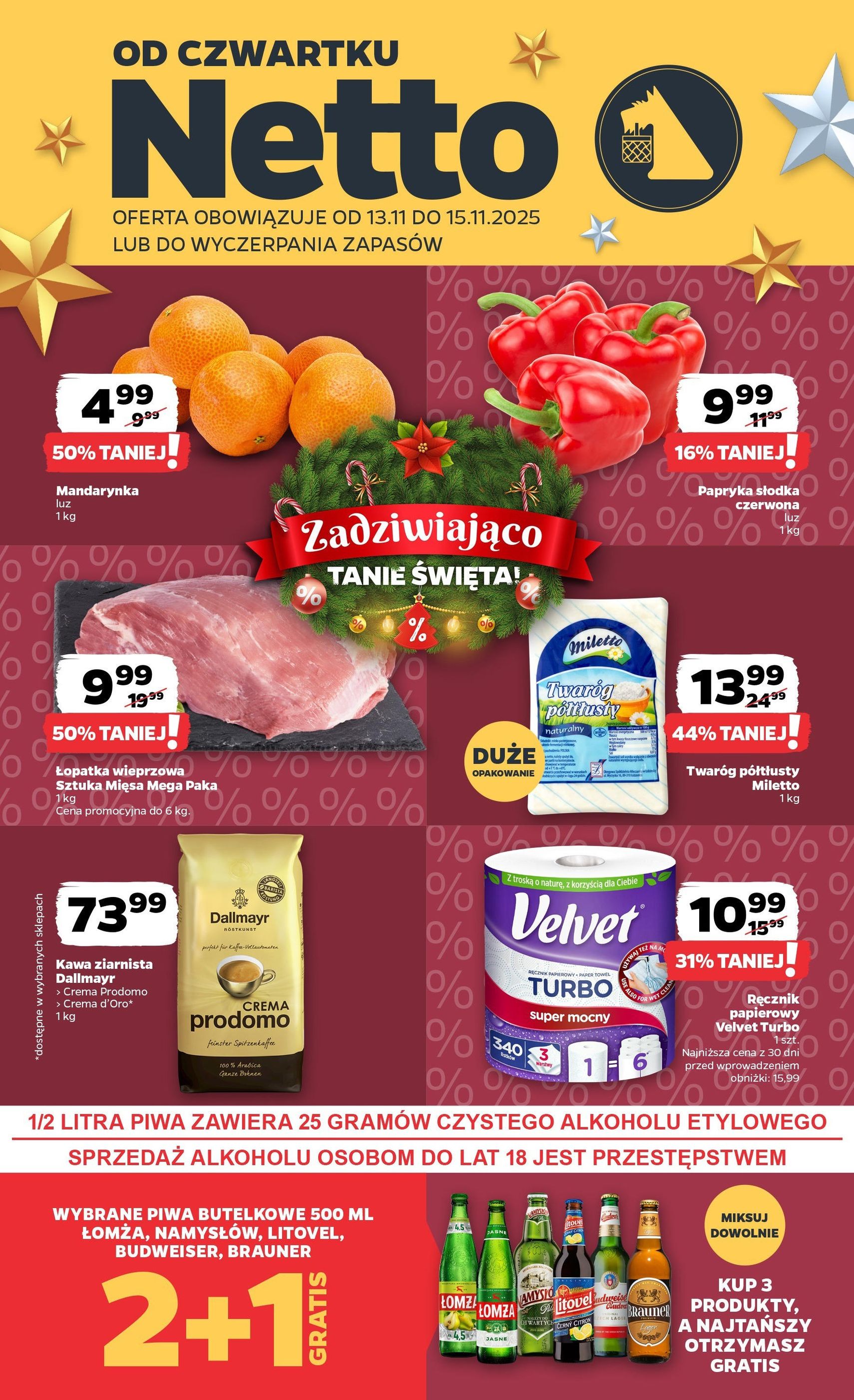 Netto gazetka - Spożywcza - ważny gazetka od 13.11.2025 strona 1 z 24