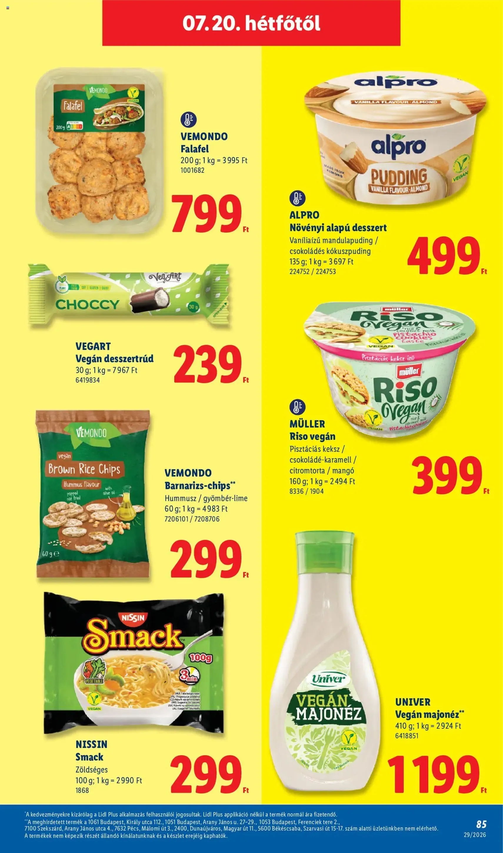 Lidl akciós újság - 2026.07.16. érvényes szórólap 85 oldal 88 oldalból