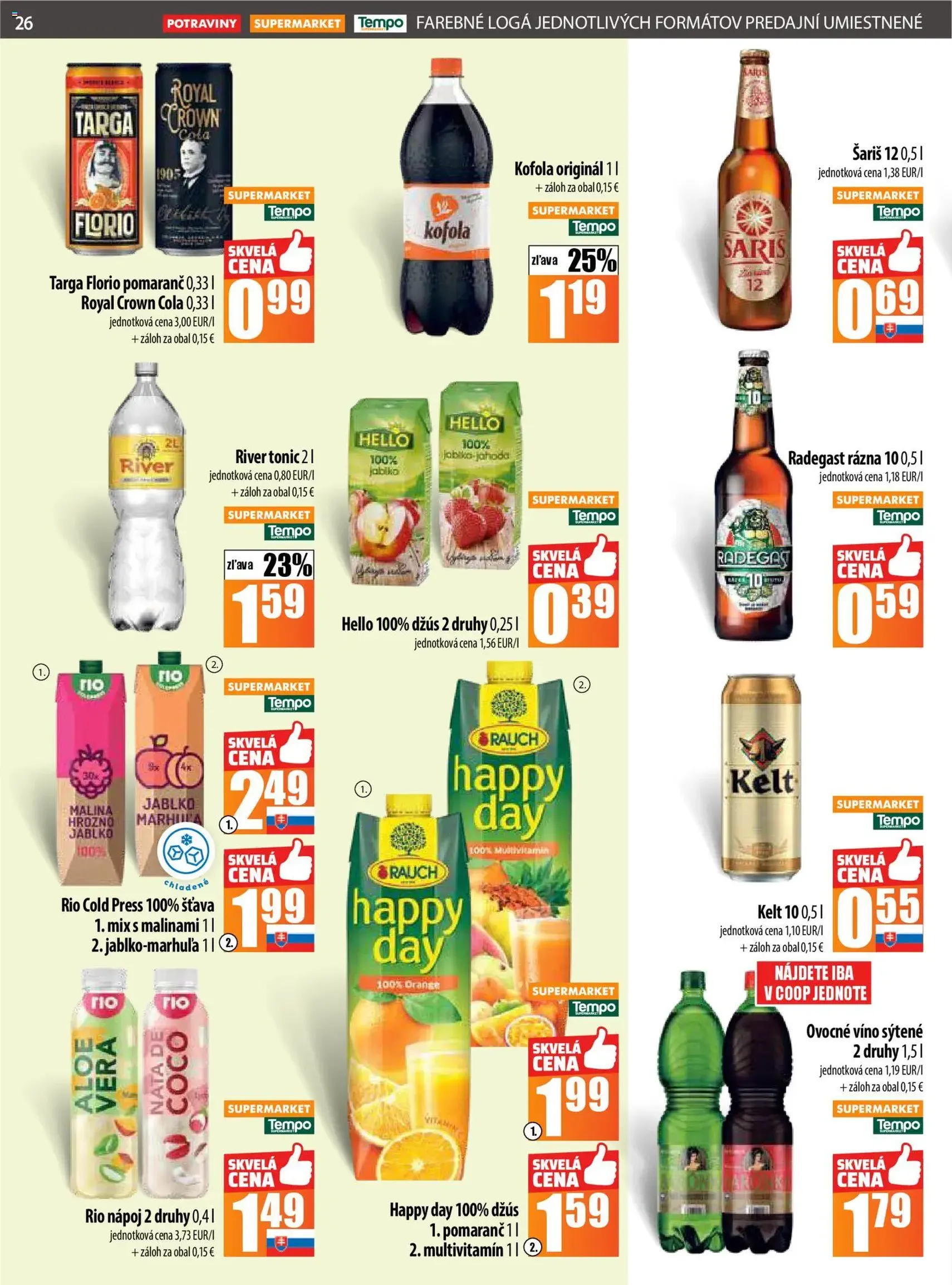 COOP Jednota leták - platný leták od 13.11.2025 strana 26 z 32