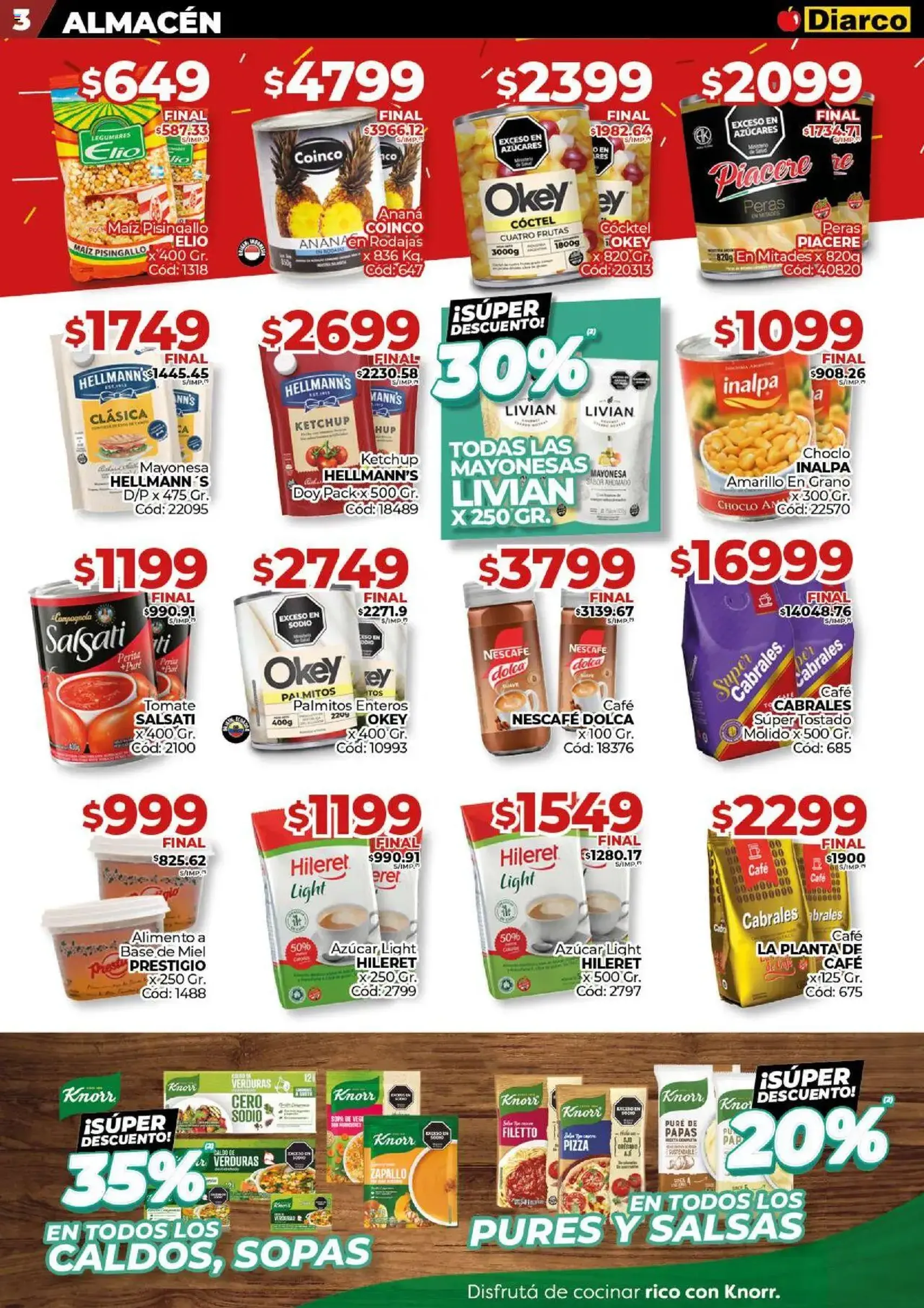 Diarco ofertas - folleto válido desde 08/09/2025 página 3 de 23
