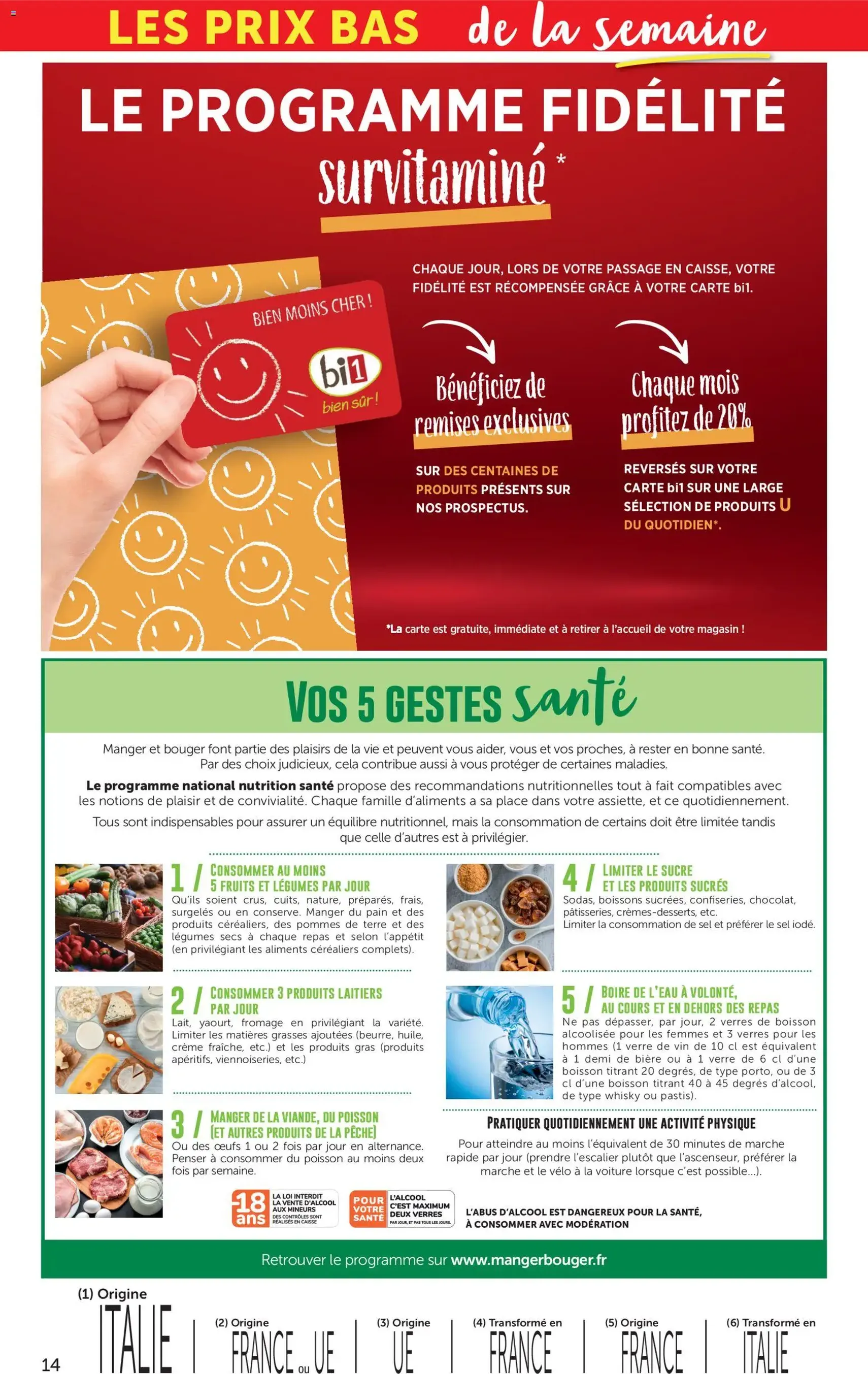 Bi1 Catalogue - brochure valable à partir du 08/04/2026, page 14 sur 20