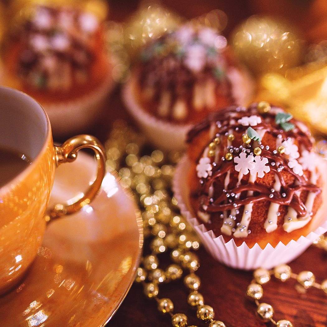Karácsonyi cupcake