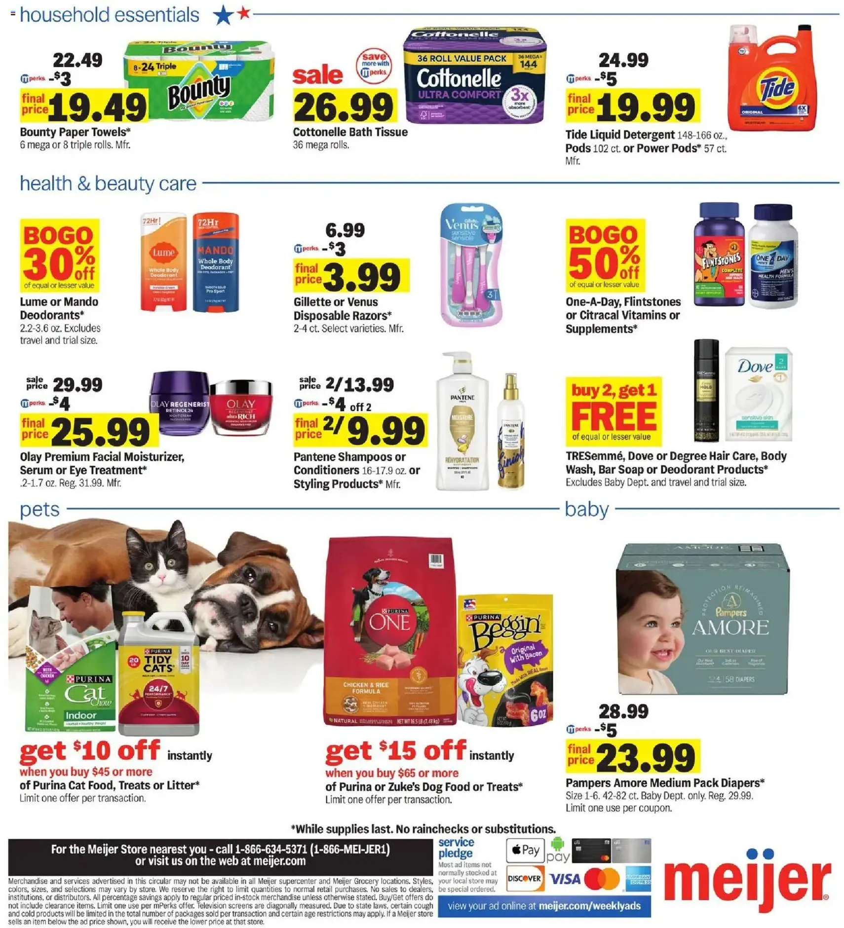 Meijer Weekly Ad - valid flyer from 08/05/2026, page 4 of 37