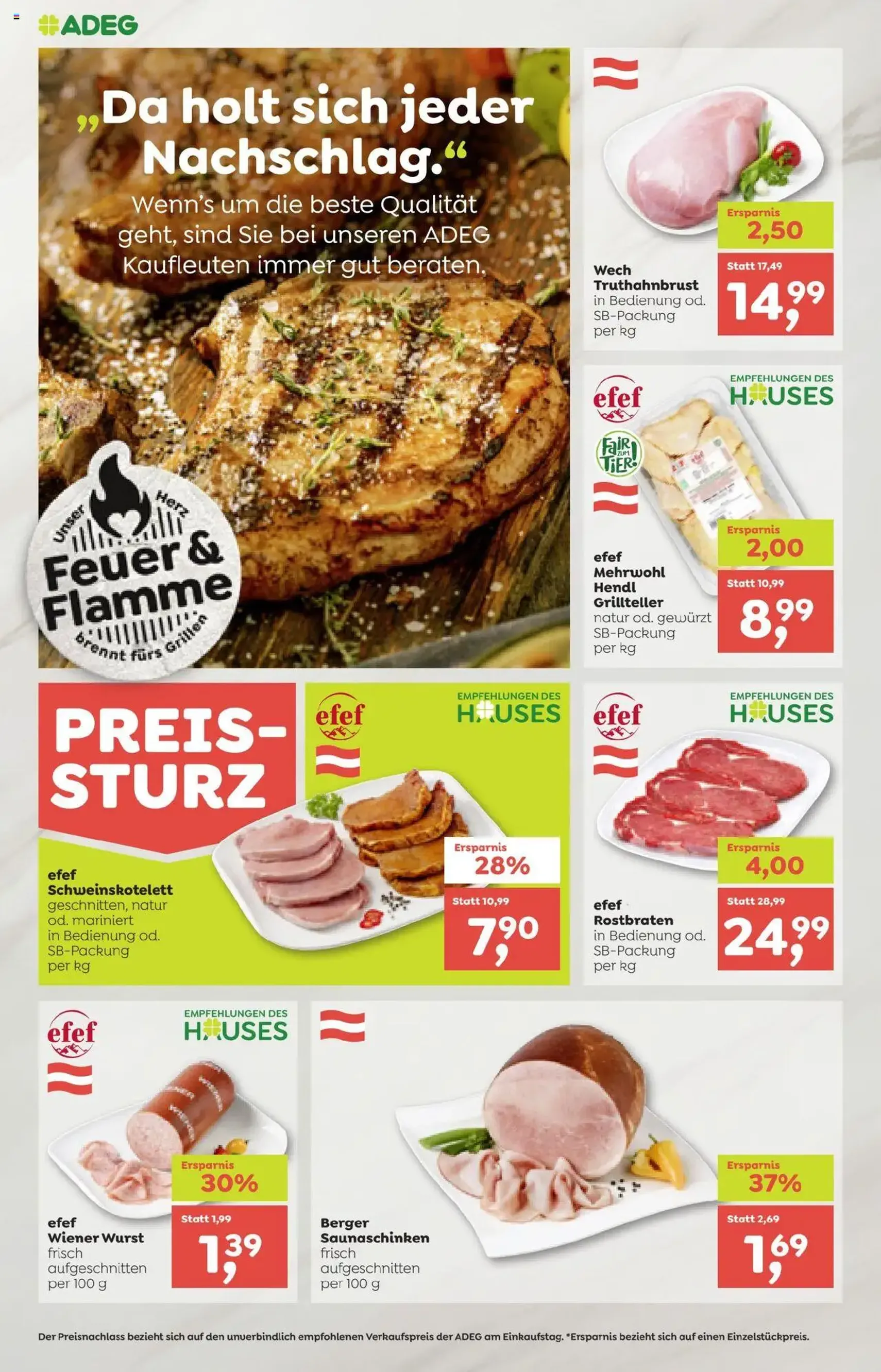 ADEG Flugblatt - Gültiger Prospekt ab 07.08.2025, Seite 4 von insgesamt 12