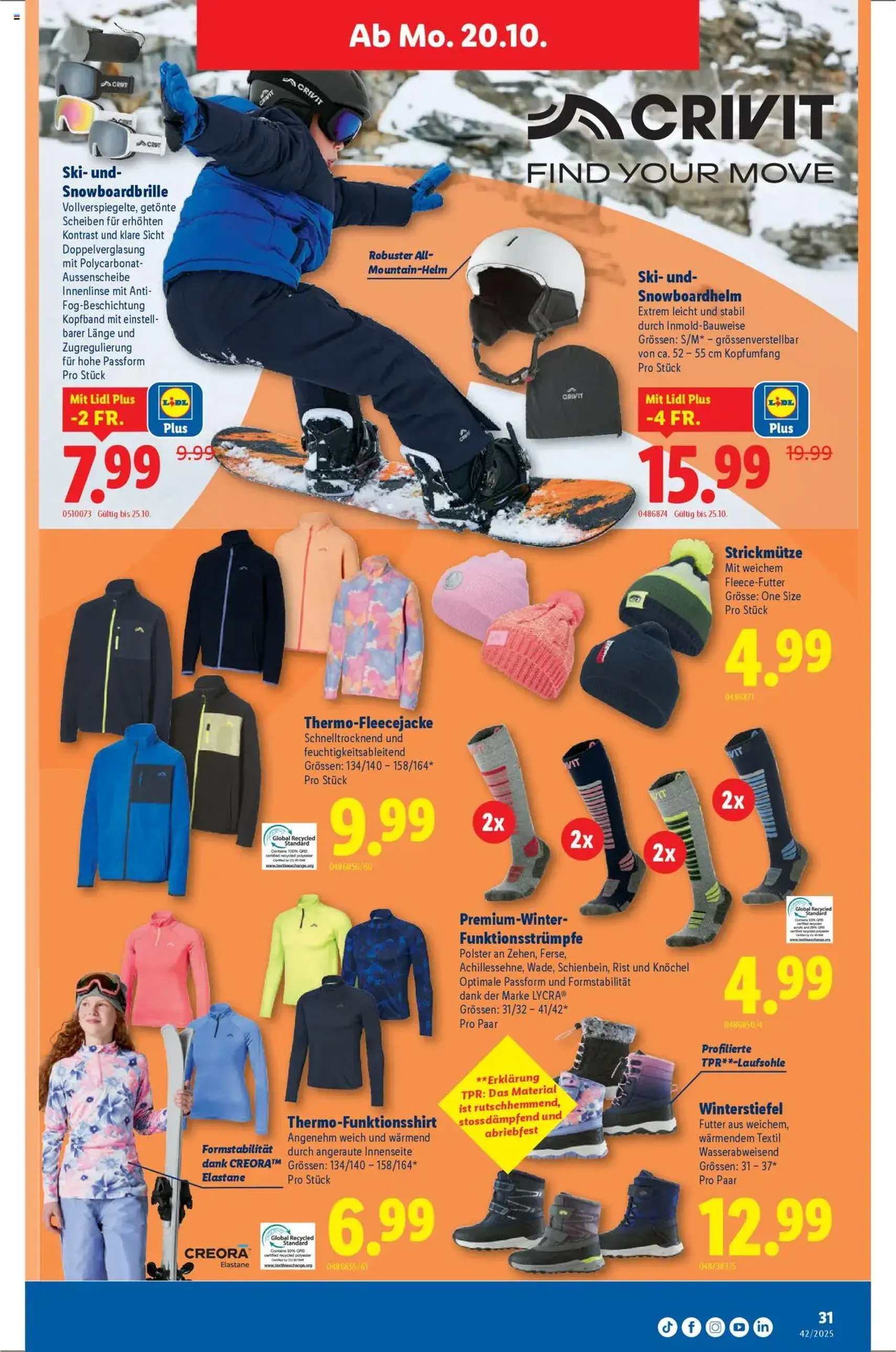 Lidl Aktionen - Gültiger Prospekt ab 16.10.2025, Seite 31 von insgesamt 32 Lidl Aktionen - Gültiger Prospekt ab 16.10.2025, Seite 31 von insgesamt 32