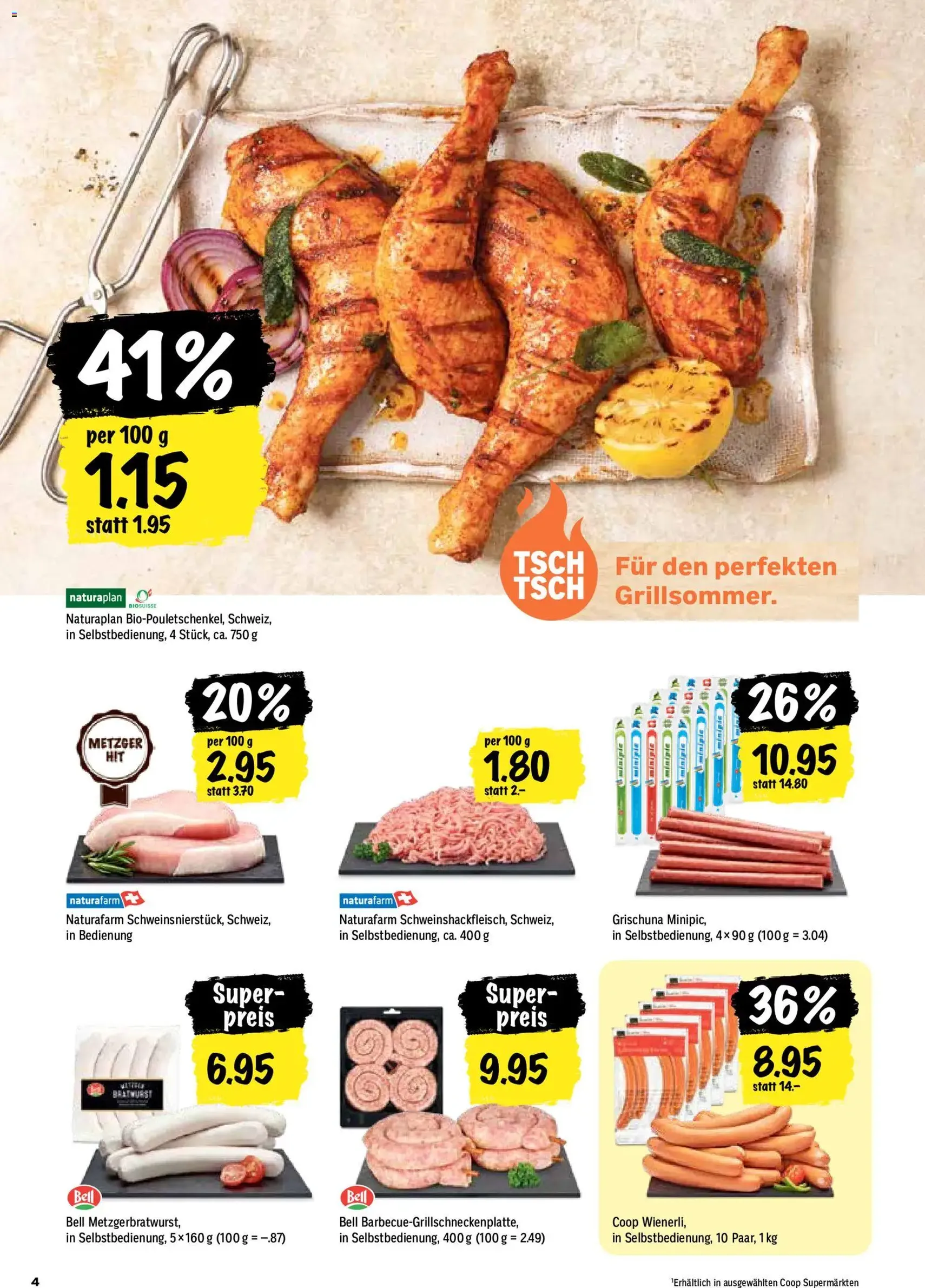 Coop aktionen - Gültiger Prospekt ab 07.05.2026, Seite 4 von insgesamt 24