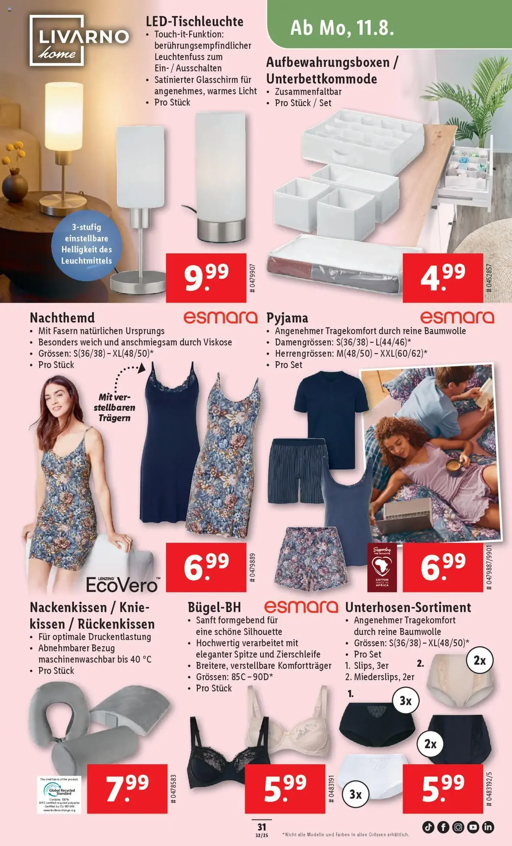 Lidl Aktionen - Gültiger Prospekt ab 07.08.2025, Seite 33 von insgesamt 35 Lidl Aktionen - Gültiger Prospekt ab 07.08.2025, Seite 33 von insgesamt 35