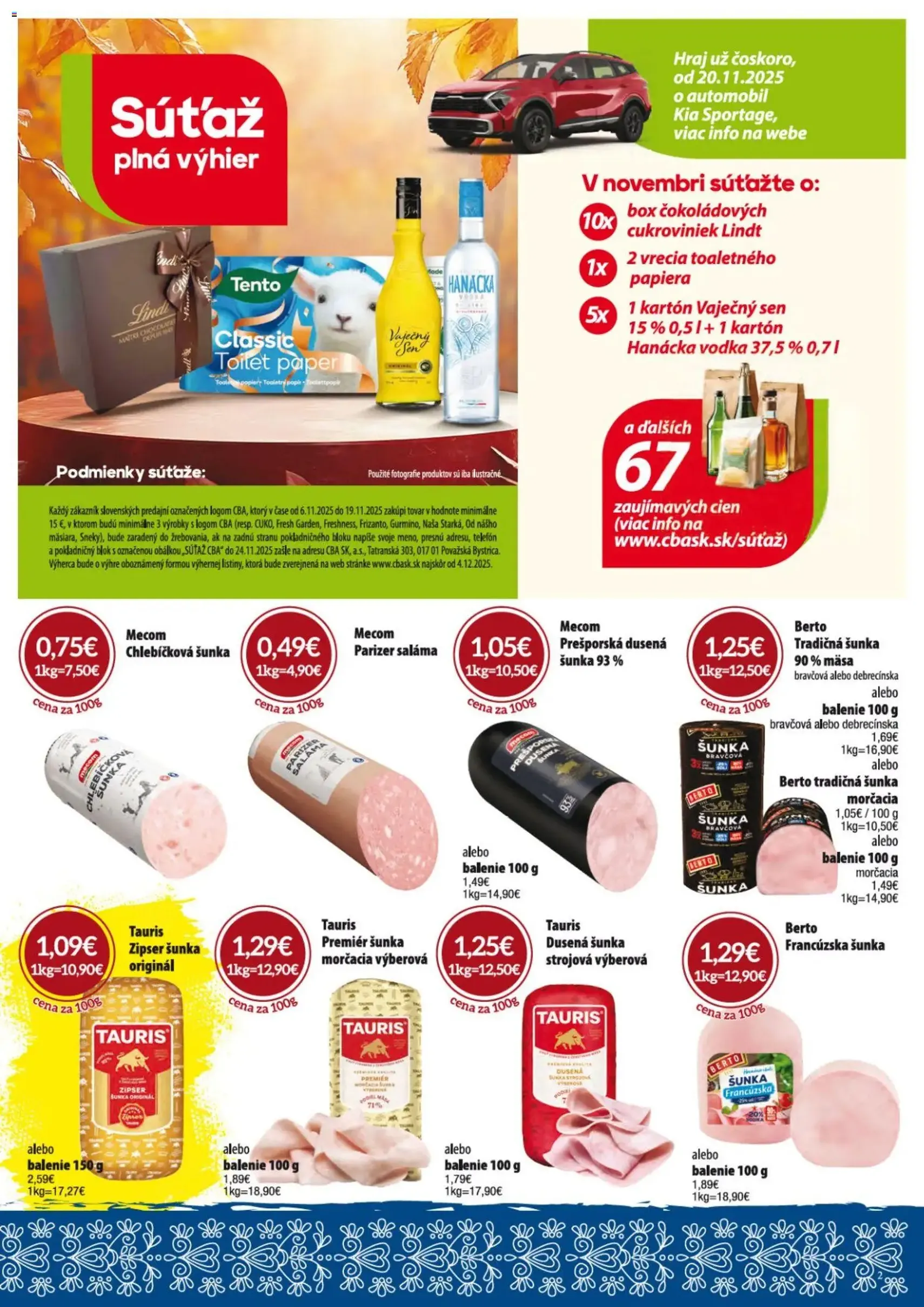 KARMEN CBA maloobchod - platný leták od 06.11.2025 strana 2 z 24