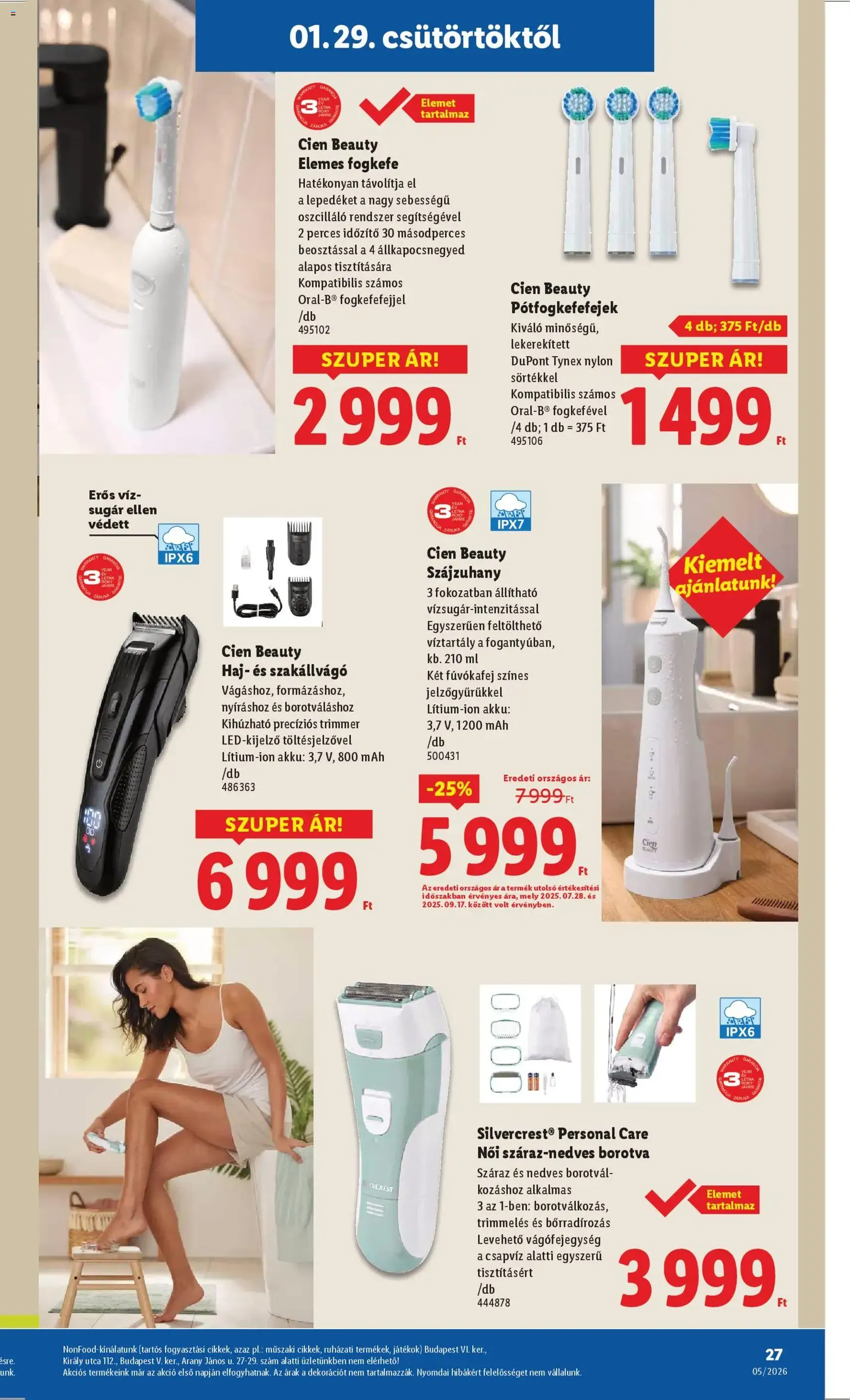 Lidl Akciós újság - 2026.01.29. érvényes szórólap 27 oldal 54 oldalból