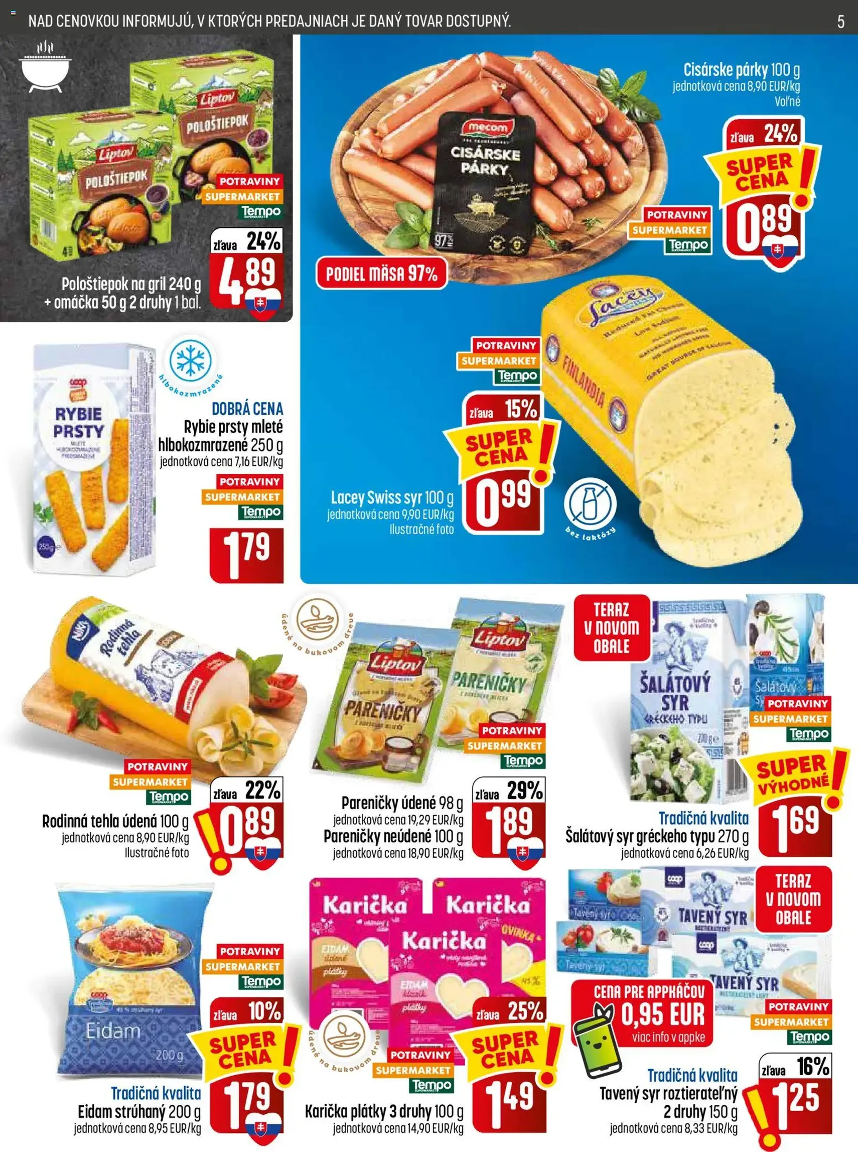 COOP Jednota leták - platný leták od 30.07.2026 strana 5 z 28