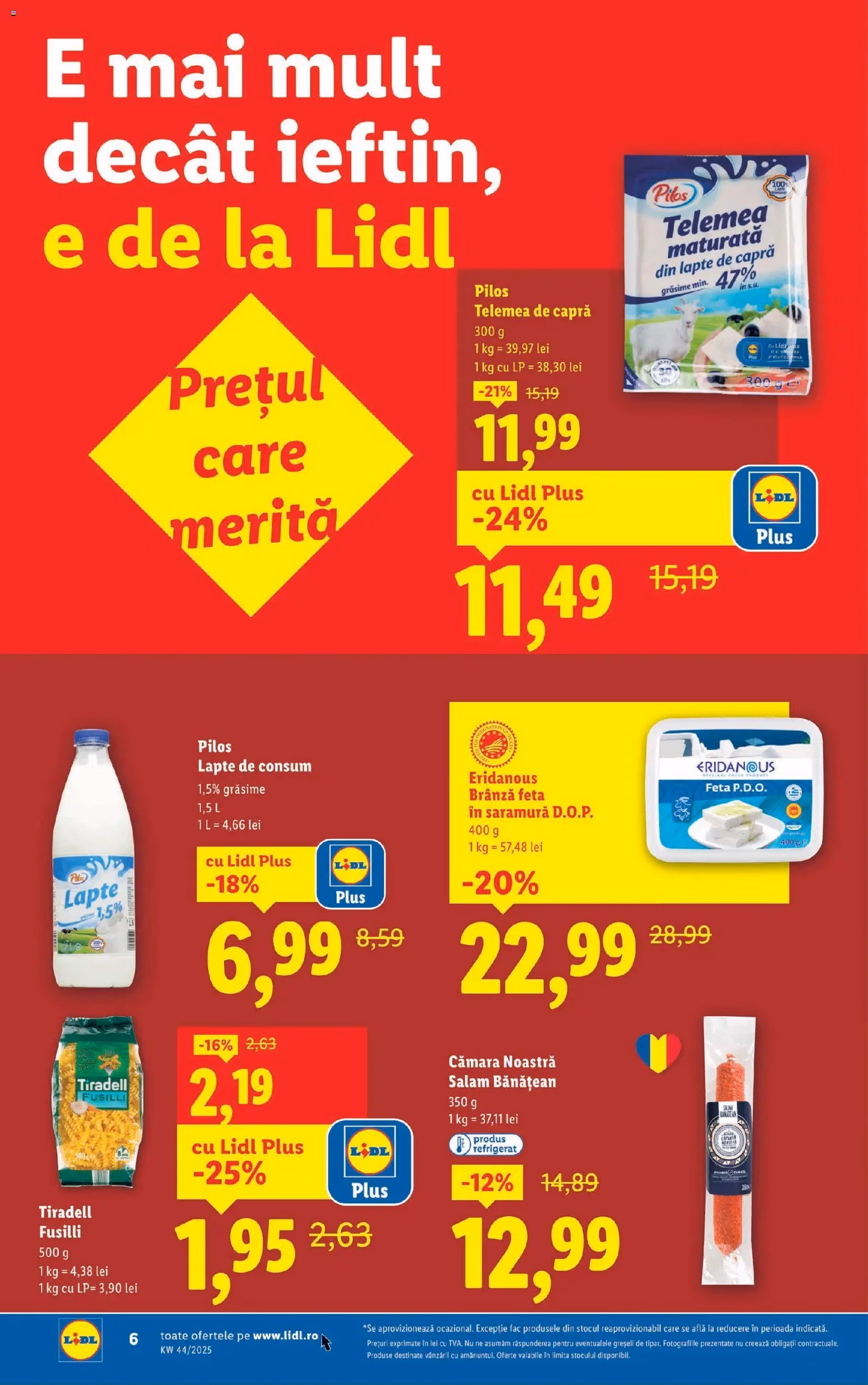 Catalog Lidl - cataloage valabile începând cu 27.10.2025 pagina 6 din 40 Catalog Lidl - cataloage valabile începând cu 27.10.2025 pagina 6 din 40