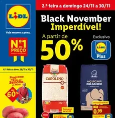 Lidl Black Friday - pré-visualização do folheto, válido a partir de 24/11/2025