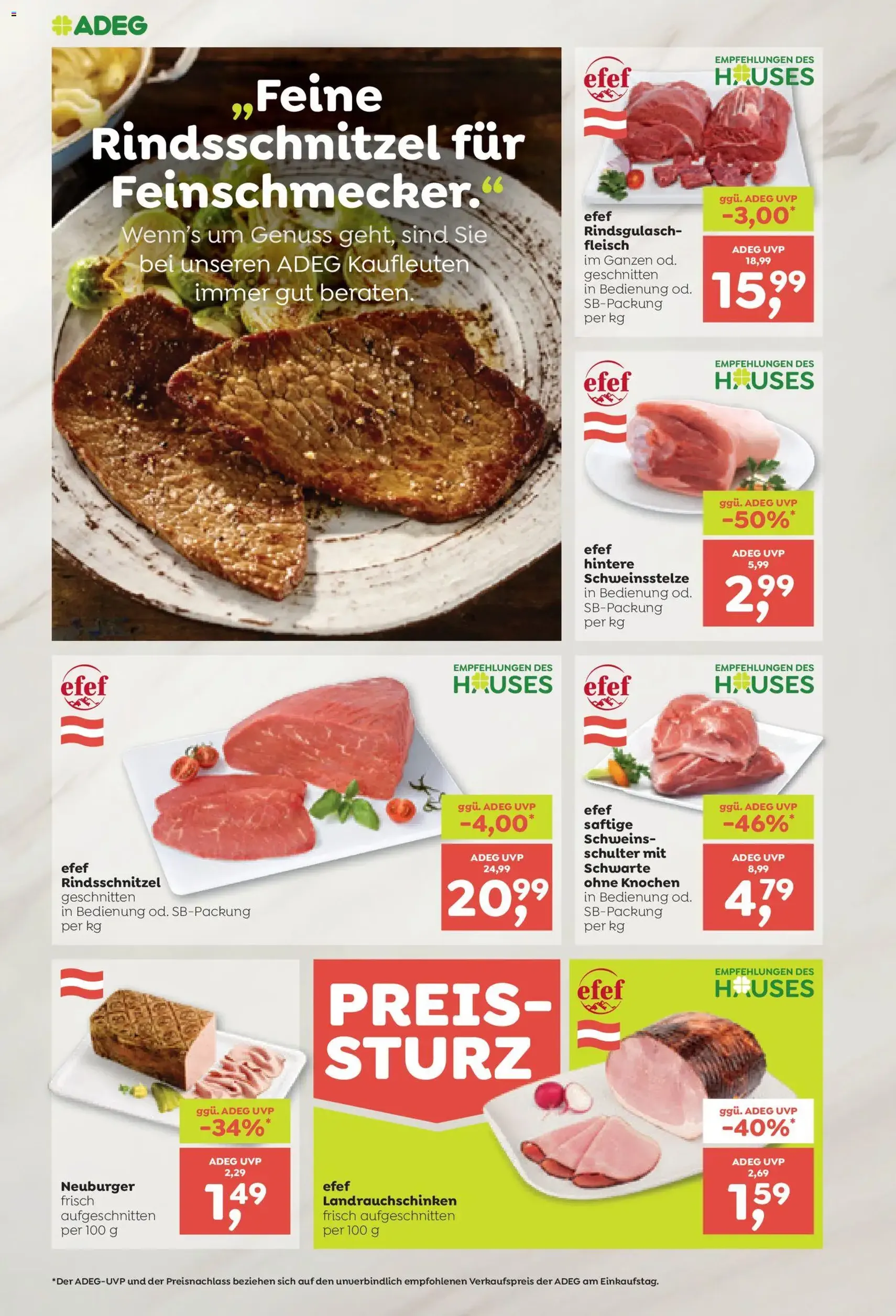 ADEG Flugblatt - Gültiger Prospekt ab 29.01.2026, Seite 4 von insgesamt 12