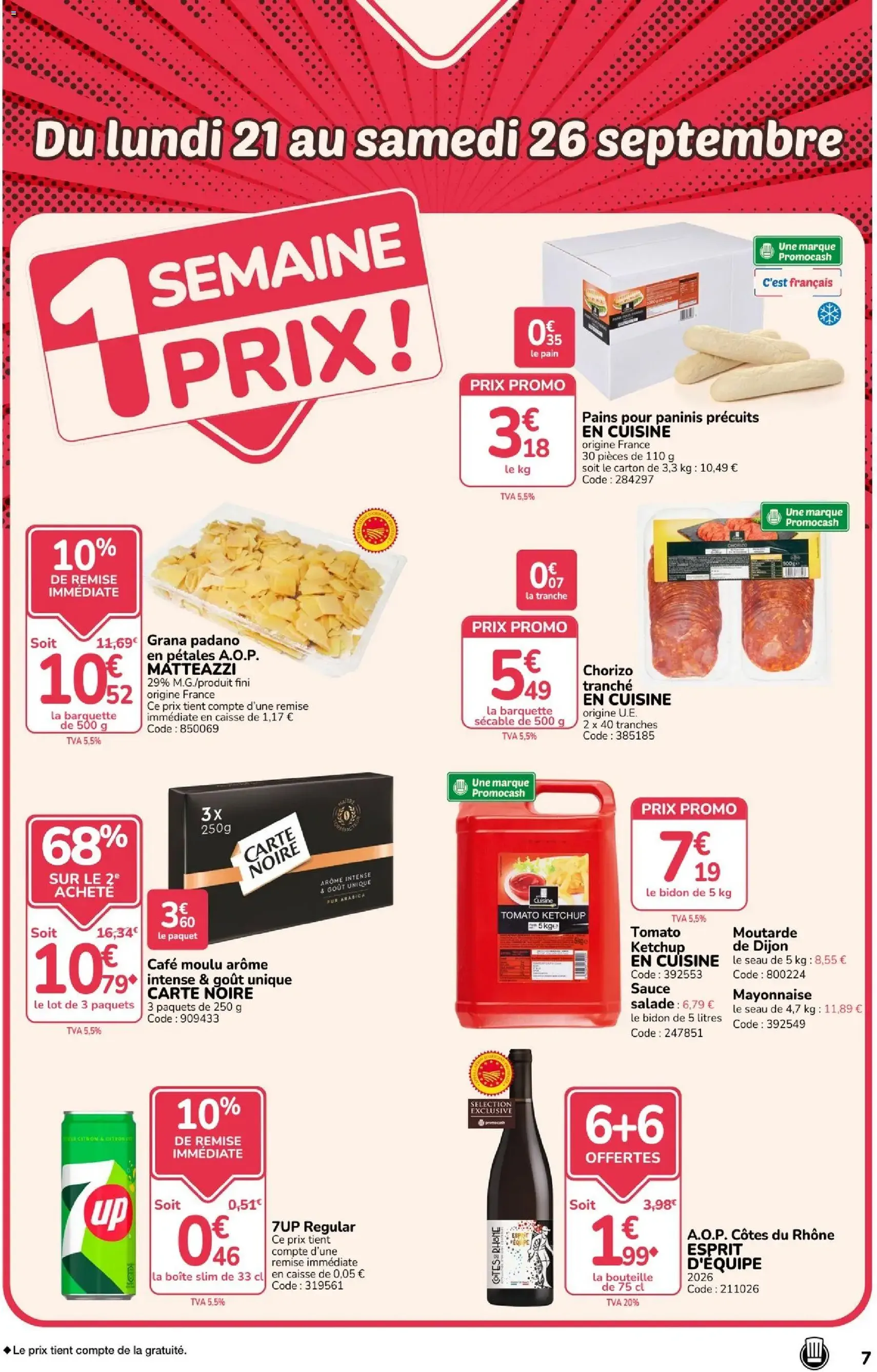 Promocash catalogue - brochure valable à partir du 27/08/2026, page 7 sur 44