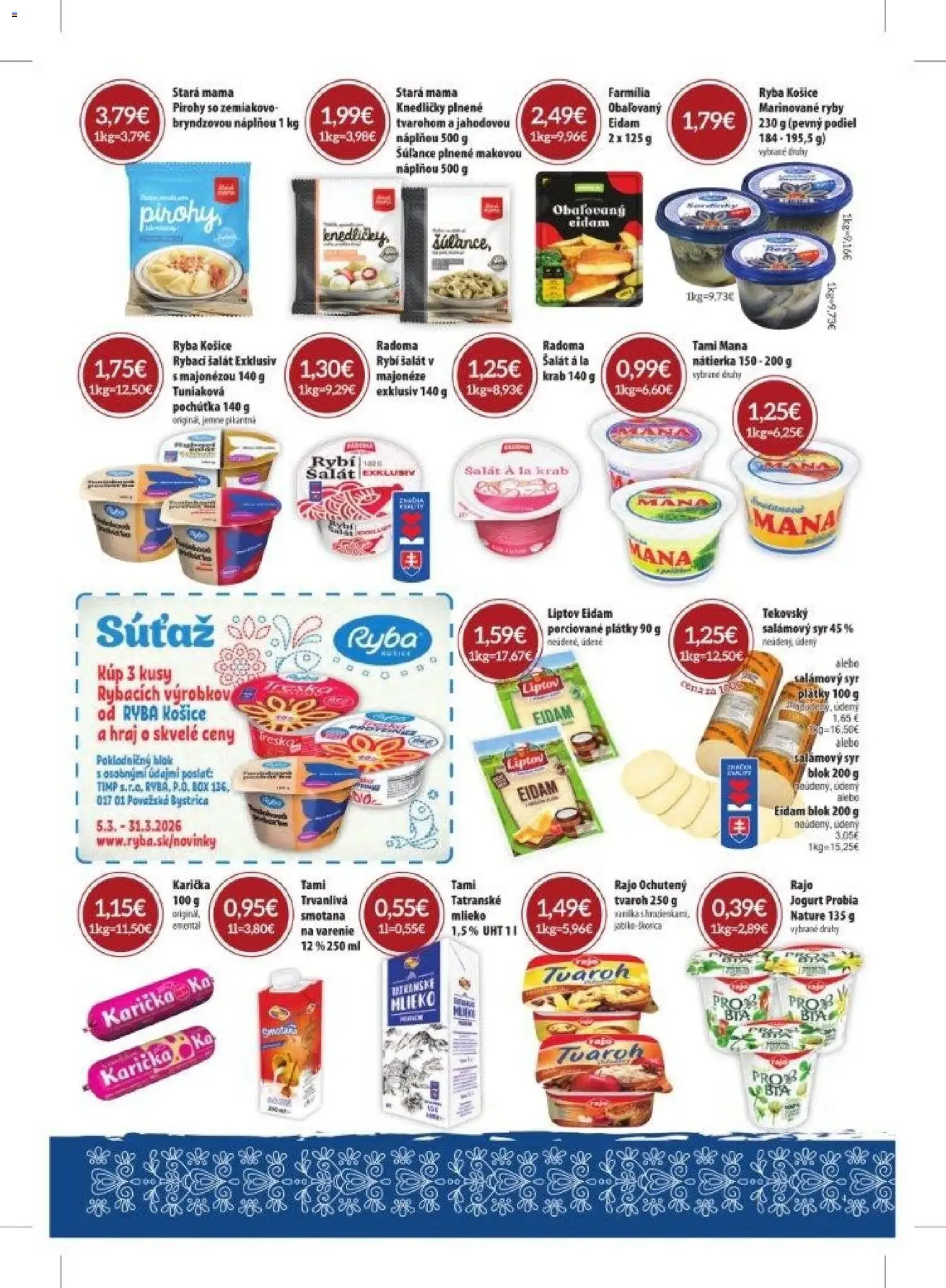 KARMEN CBA leták - platný leták od 05.03.2026 strana 4 z 32