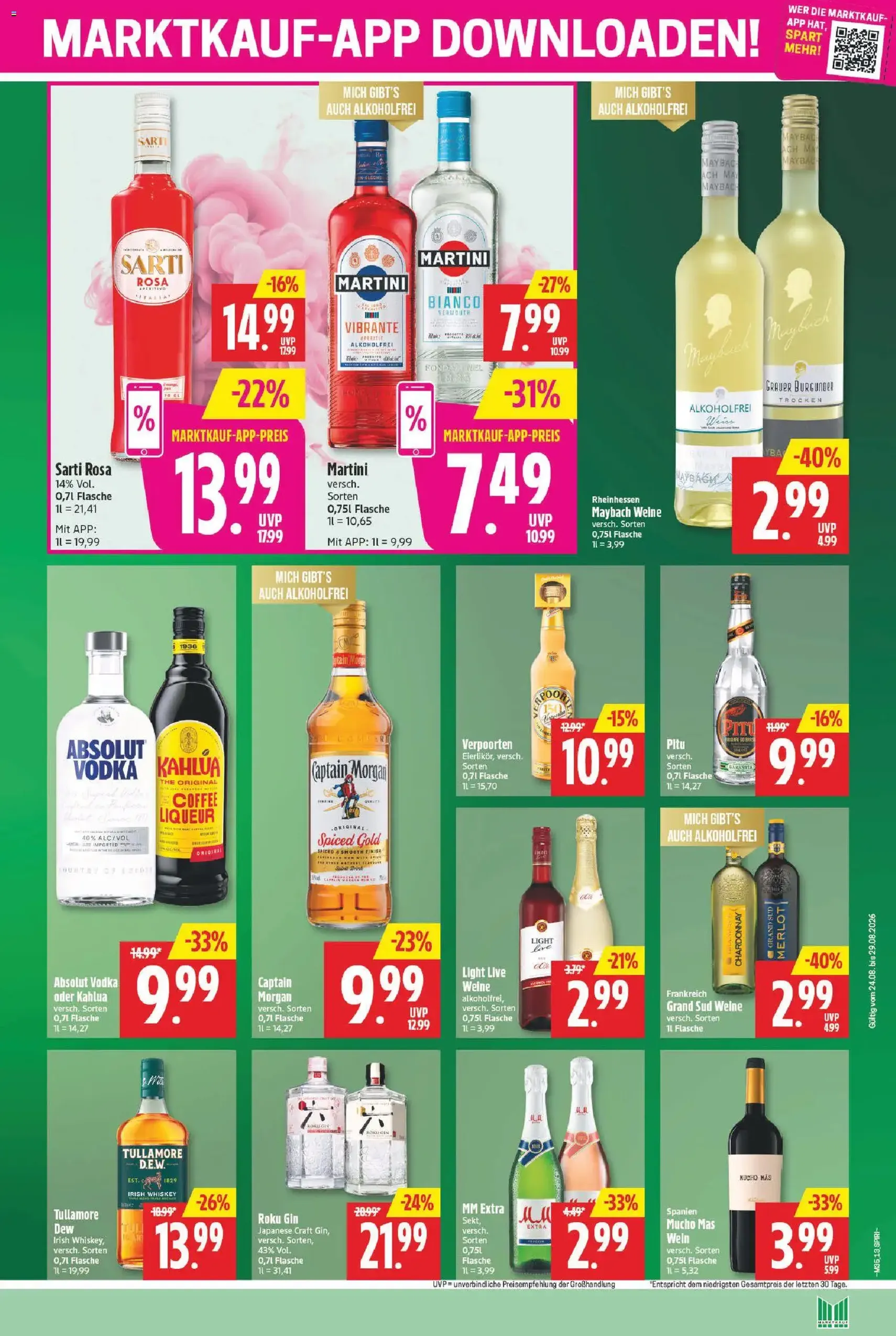 Marktkauf Prospekt - Gültiger Prospekt ab 24.08.2026, Seite 15 von insgesamt 33