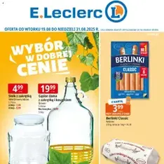 E.Leclerc Gazetka - podgląd gazetki ważnej od 19.08.2025