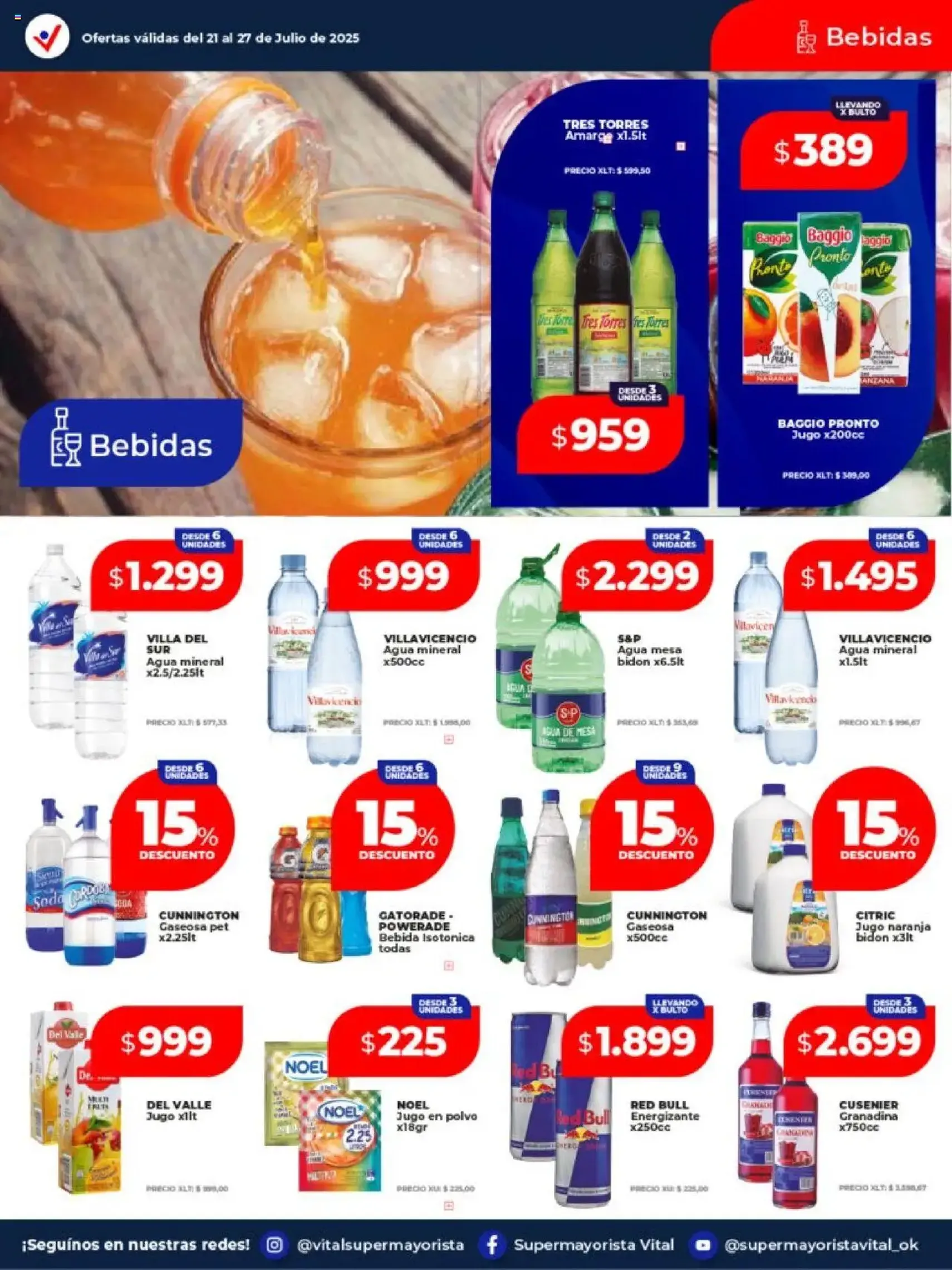 Vital ofertas - folleto válido desde 21/07/2025 página 13 de 24 Vital ofertas - folleto válido desde 21/07/2025 página 13 de 24