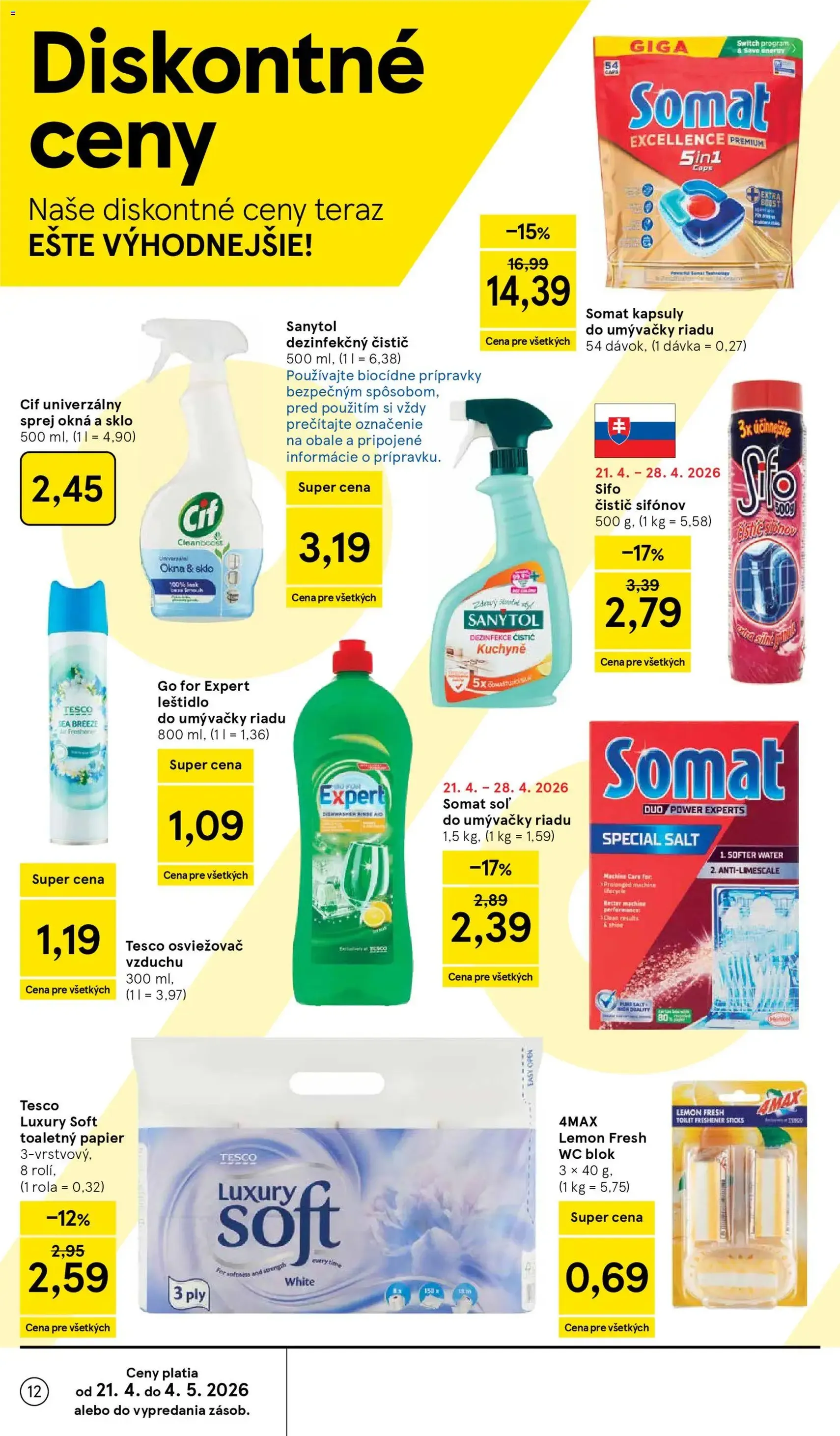 Tesco Hypermarket - leták - platný leták od 22.04.2026 strana 12 z 45