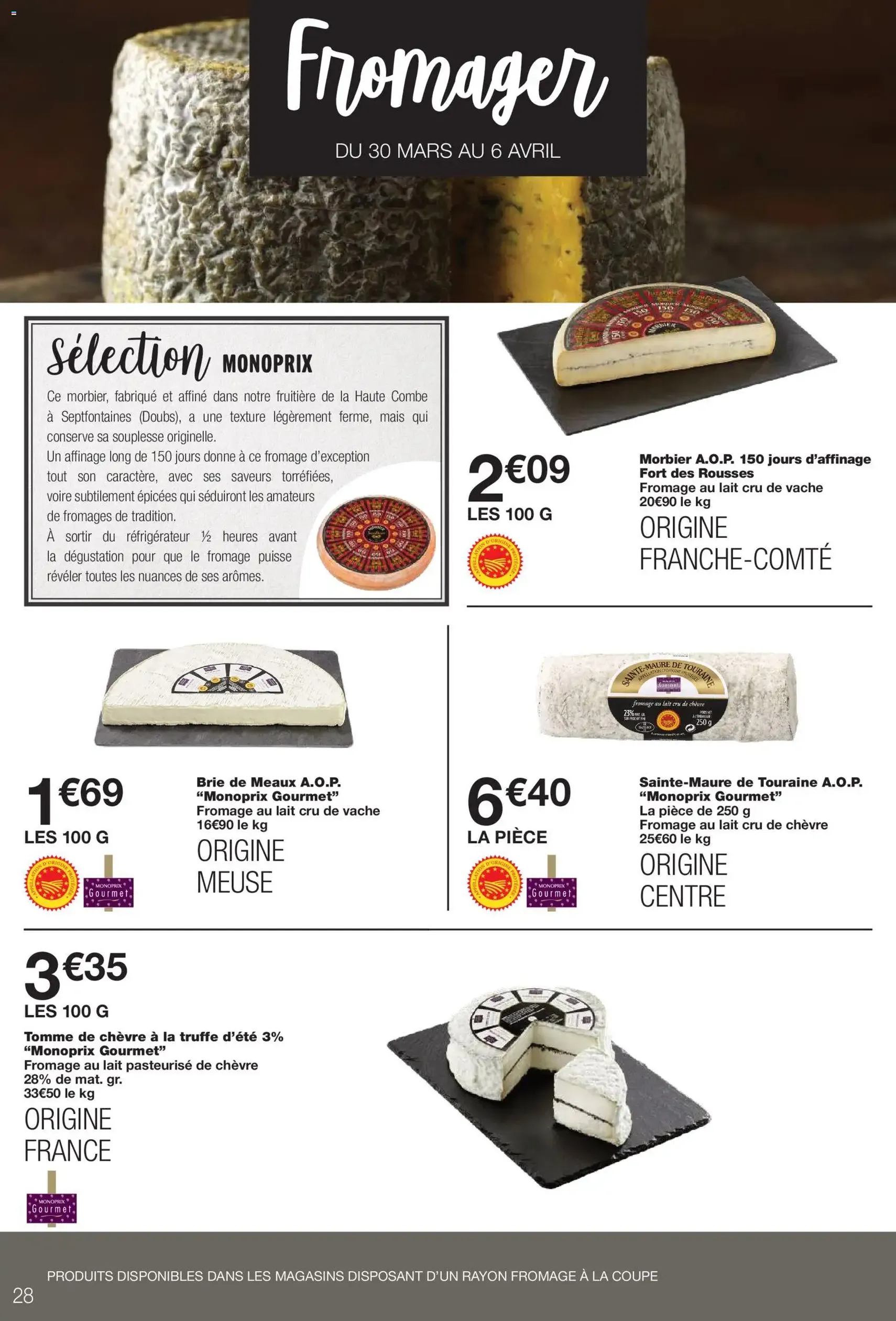 Monoprix catalogue - brochure valable à partir du 24/03/2026, page 28 sur 66
