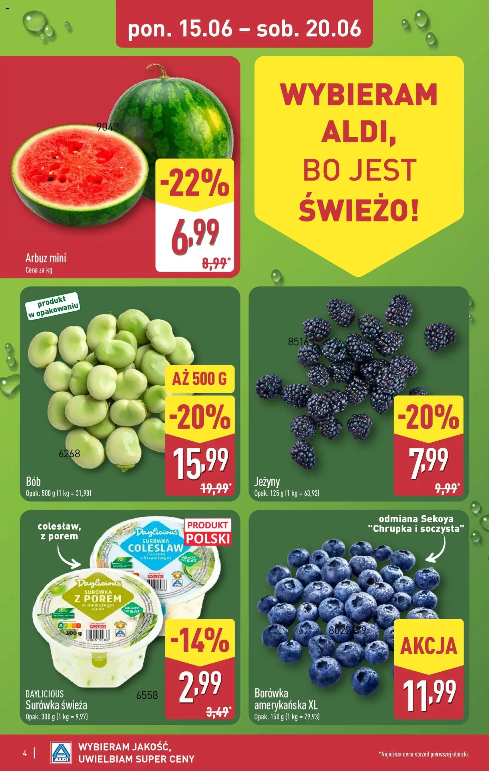 Aldi gazetka - ważny gazetka od 15.06.2026 strona 4 z 40