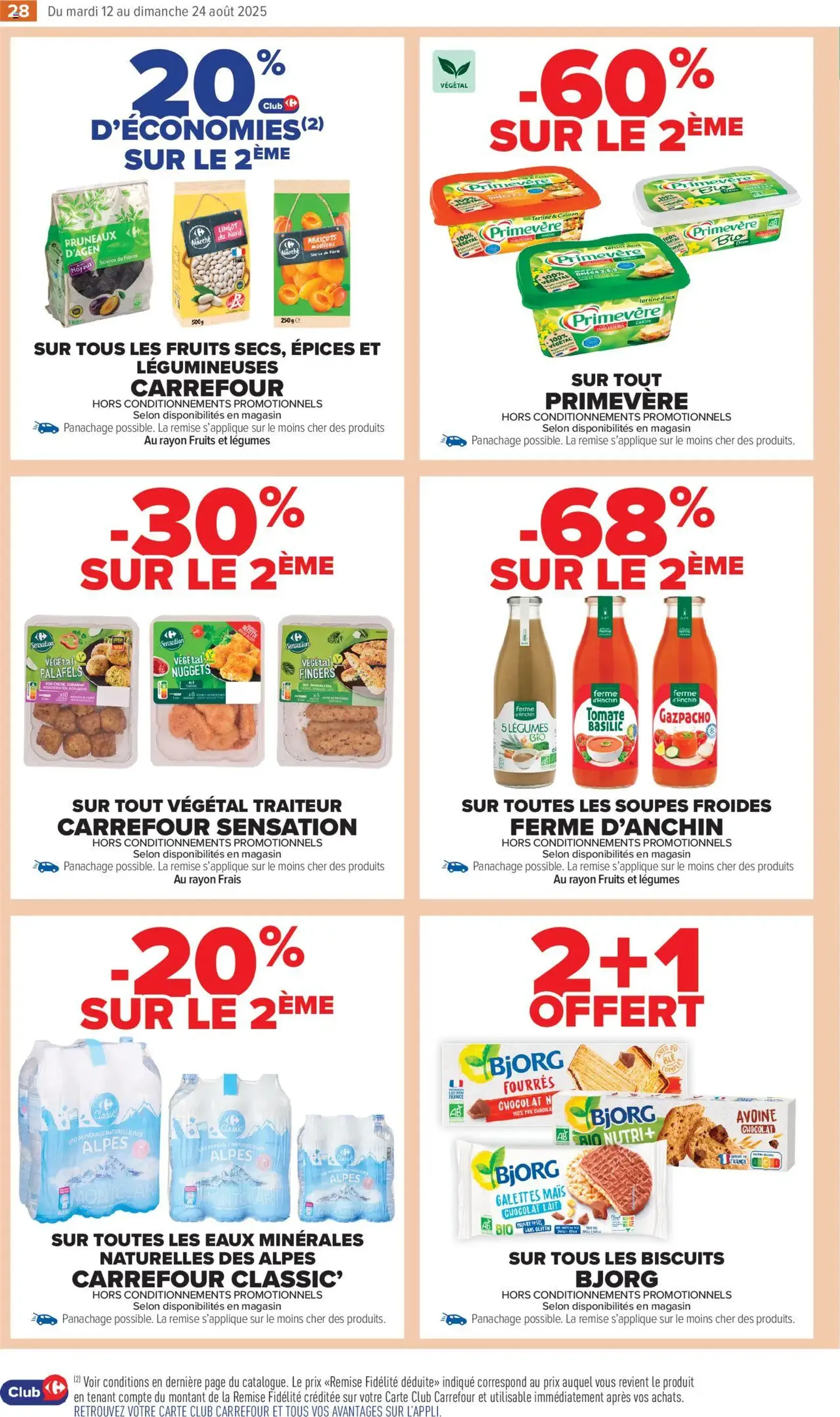 Carrefour Market catalogue semaine 33 - brochure valable à partir du 12/08/2025, page 30 sur 44