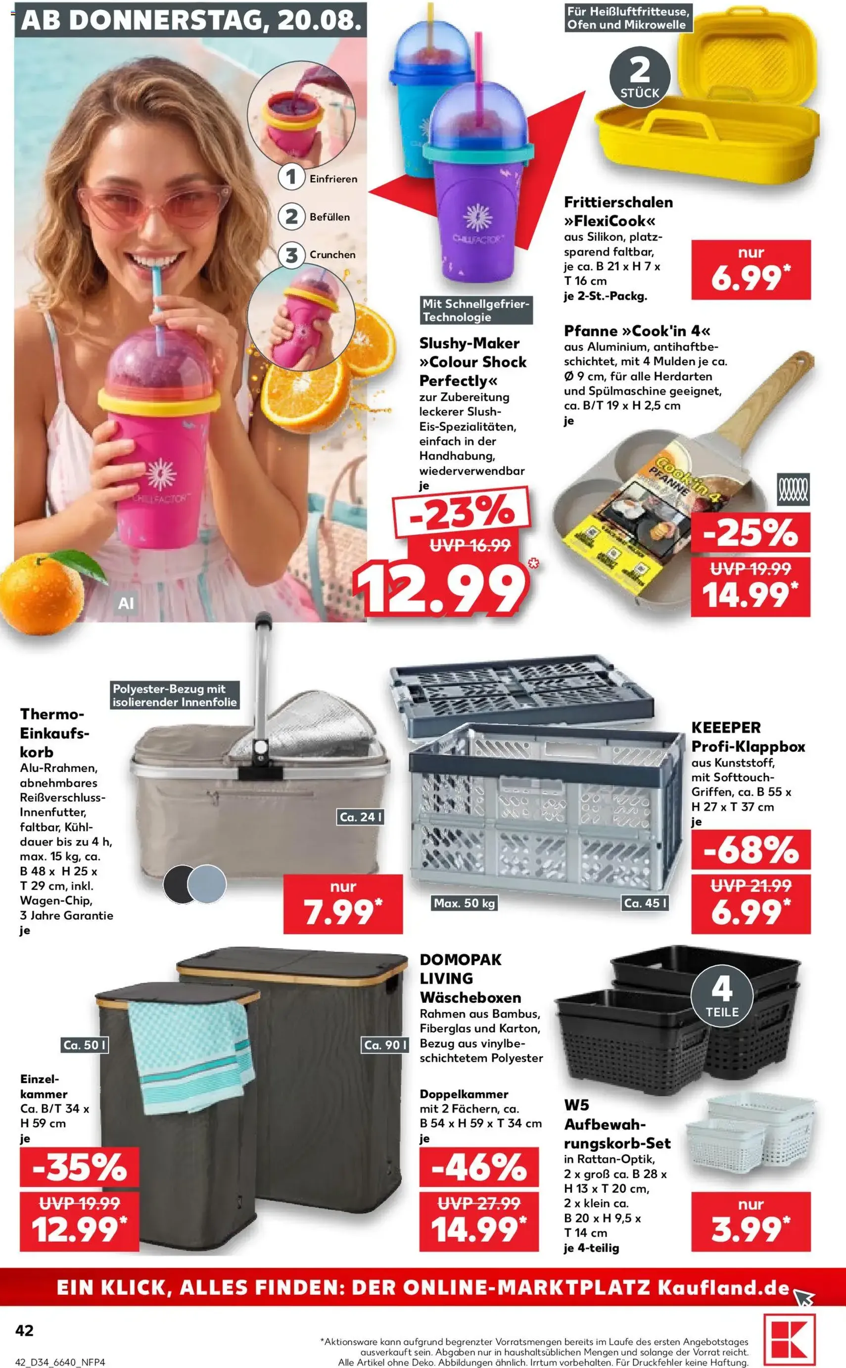 Kaufland Prospekt - Gültiger Prospekt ab 20.08.2026, Seite 42 von insgesamt 52