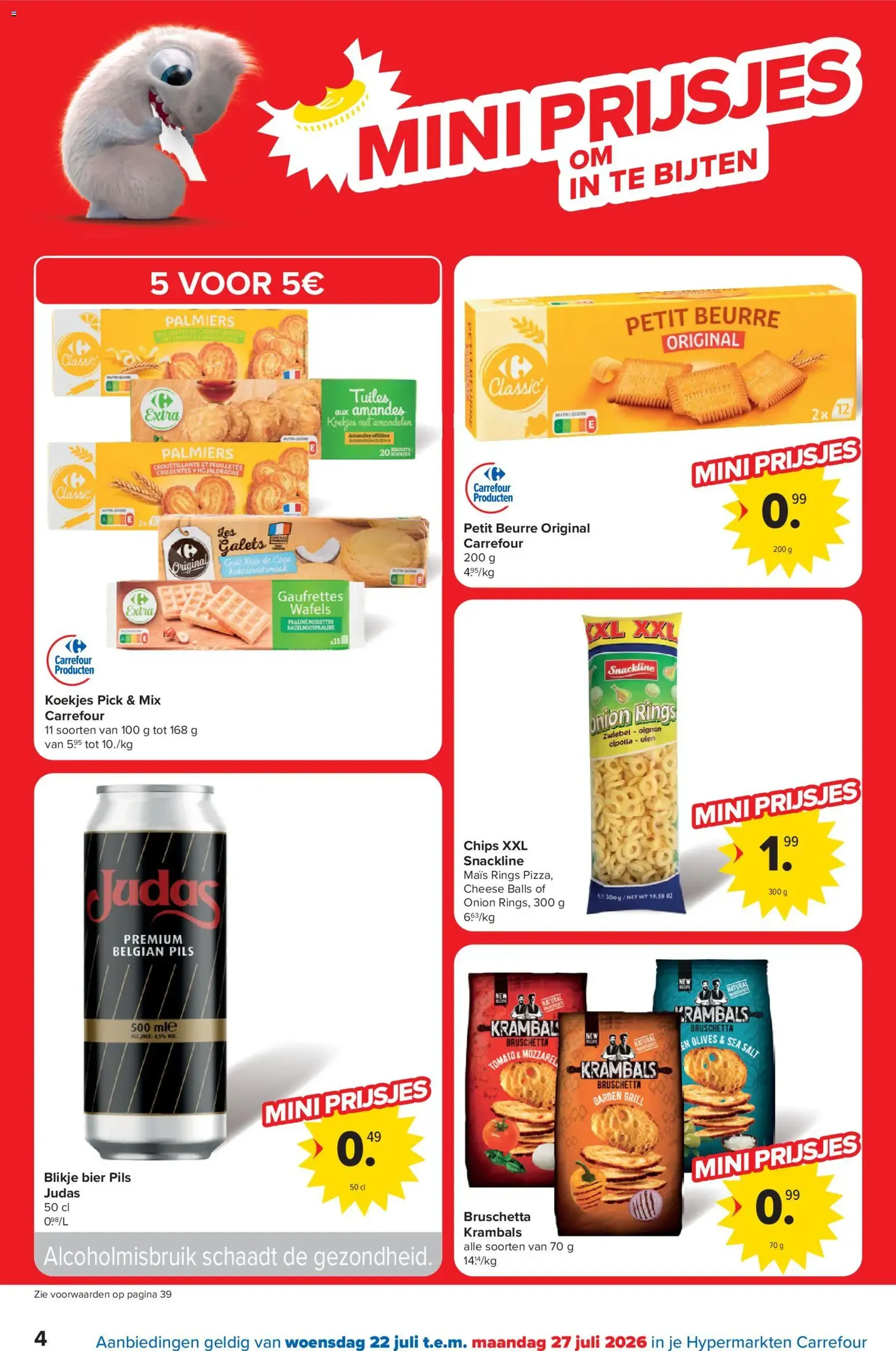 Carrefour folder week 30 - geldige folder vanaf 22/07/2026 pagina 4 van 40