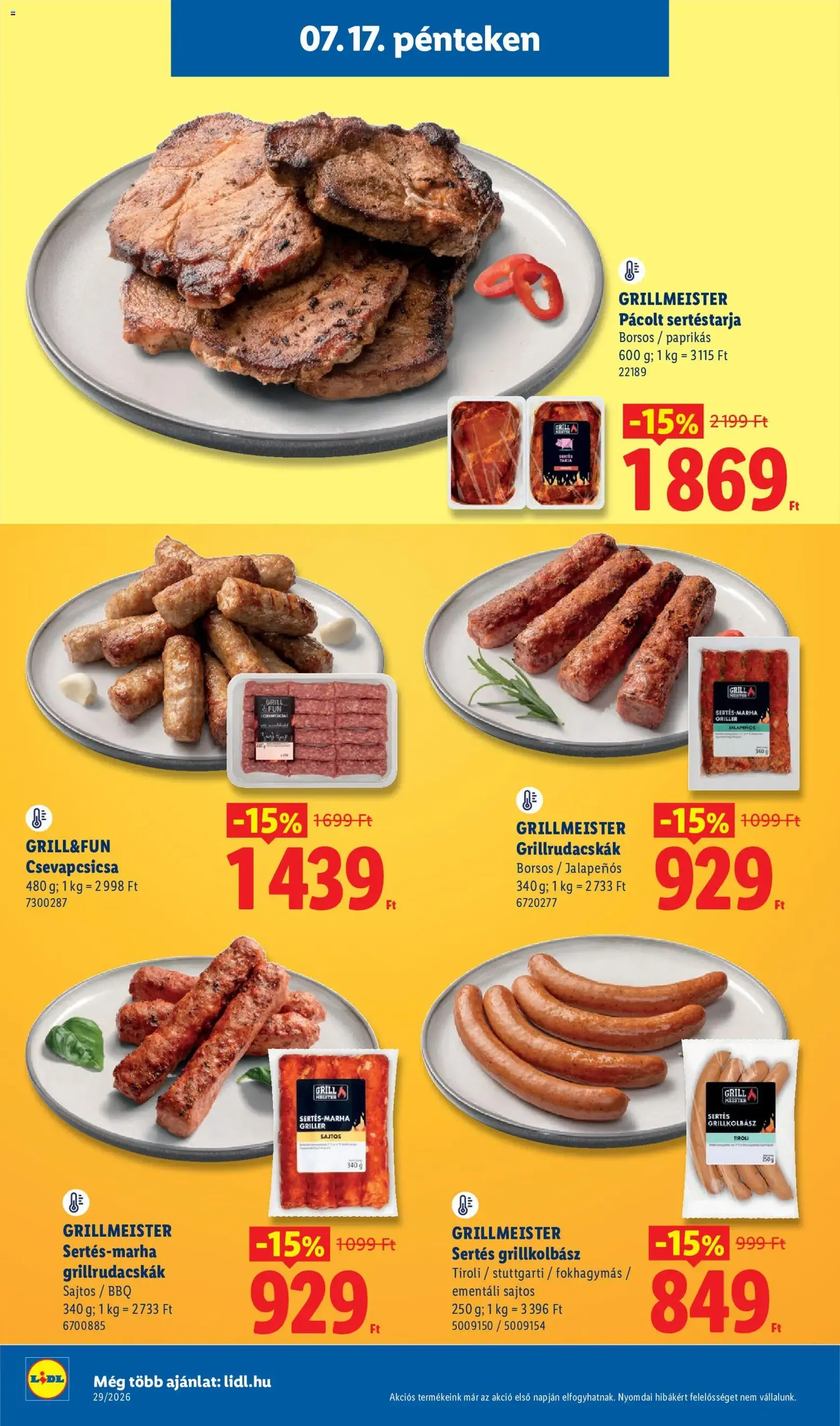 Lidl akciós újság - 2026.07.16. érvényes szórólap 56 oldal 88 oldalból