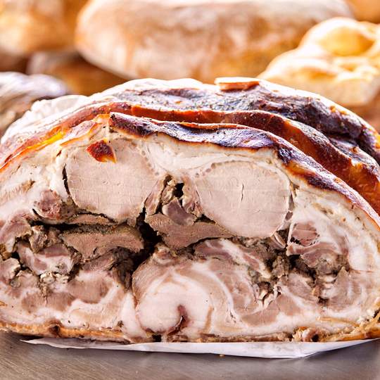 Anteprima ricetta Porchetta di Ariccia