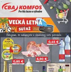 CBA Komfos leták - náhľad letáku platný od 18.07.2025