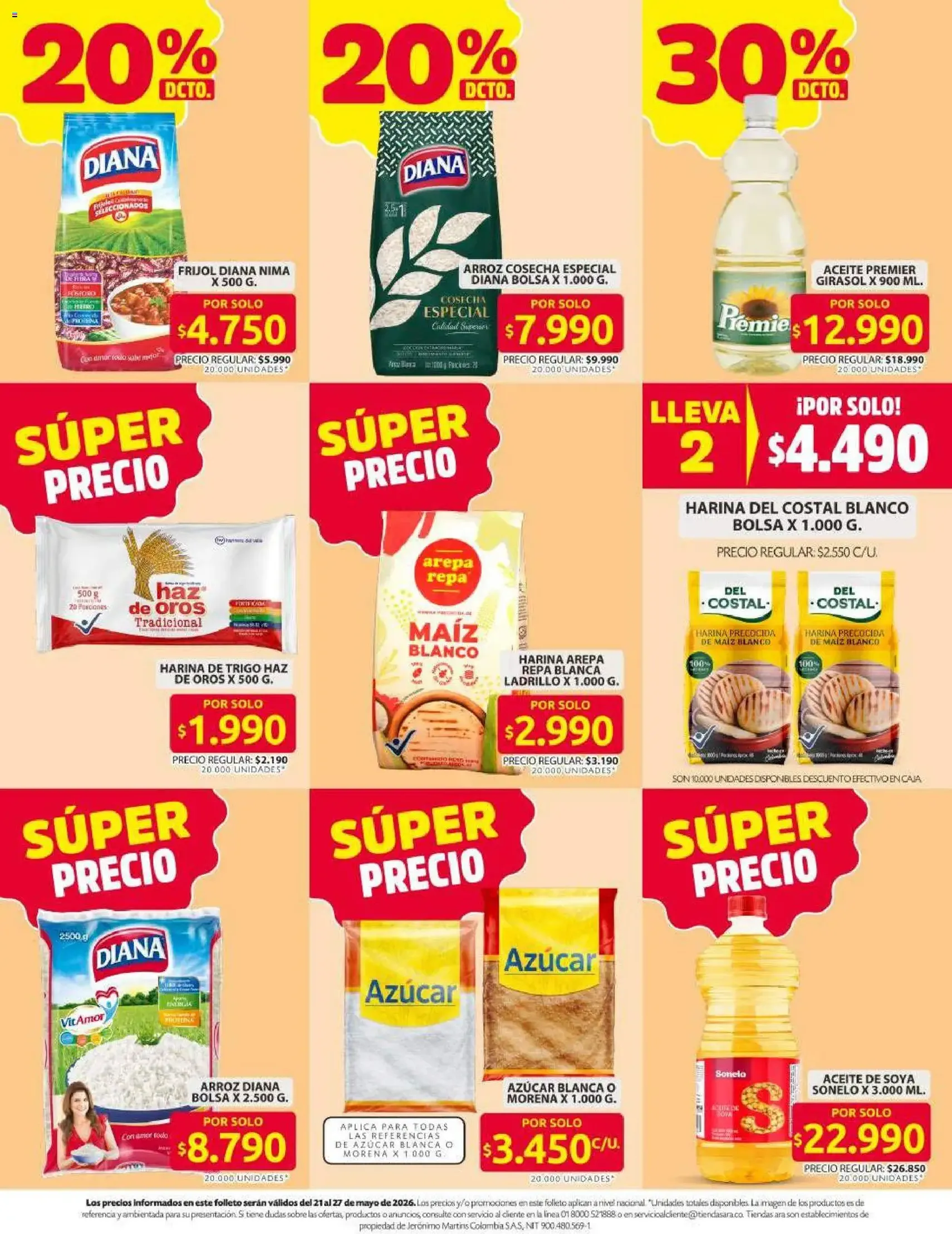 Ara catálogo - folleto válido desde 21/05/2026 página 2 de 12