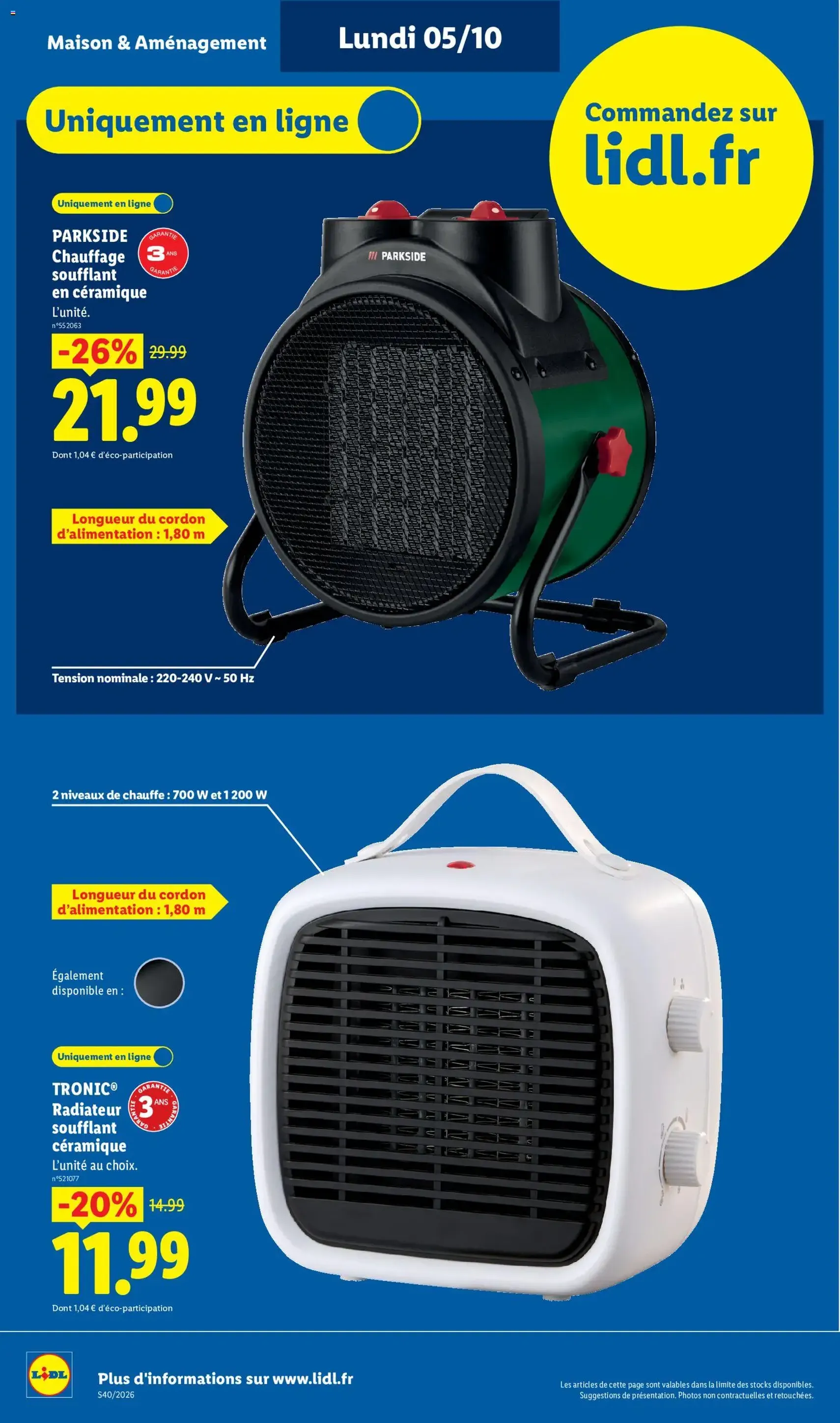 LIDL catalogue - brochure valable à partir du 01/10/2026, page 44 sur 57