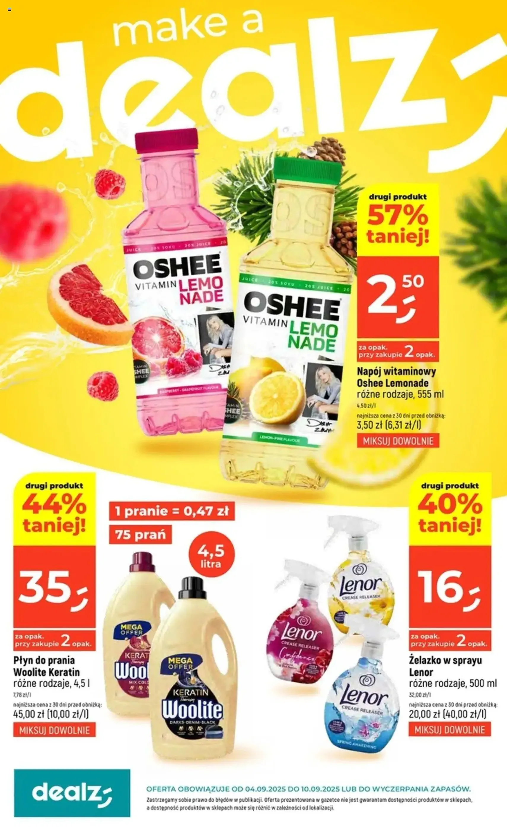 Dealz Gazetka - ważny gazetka od 04.09.2025 strona 1 z 46 Dealz Gazetka - ważny gazetka od 04.09.2025 strona 1 z 46