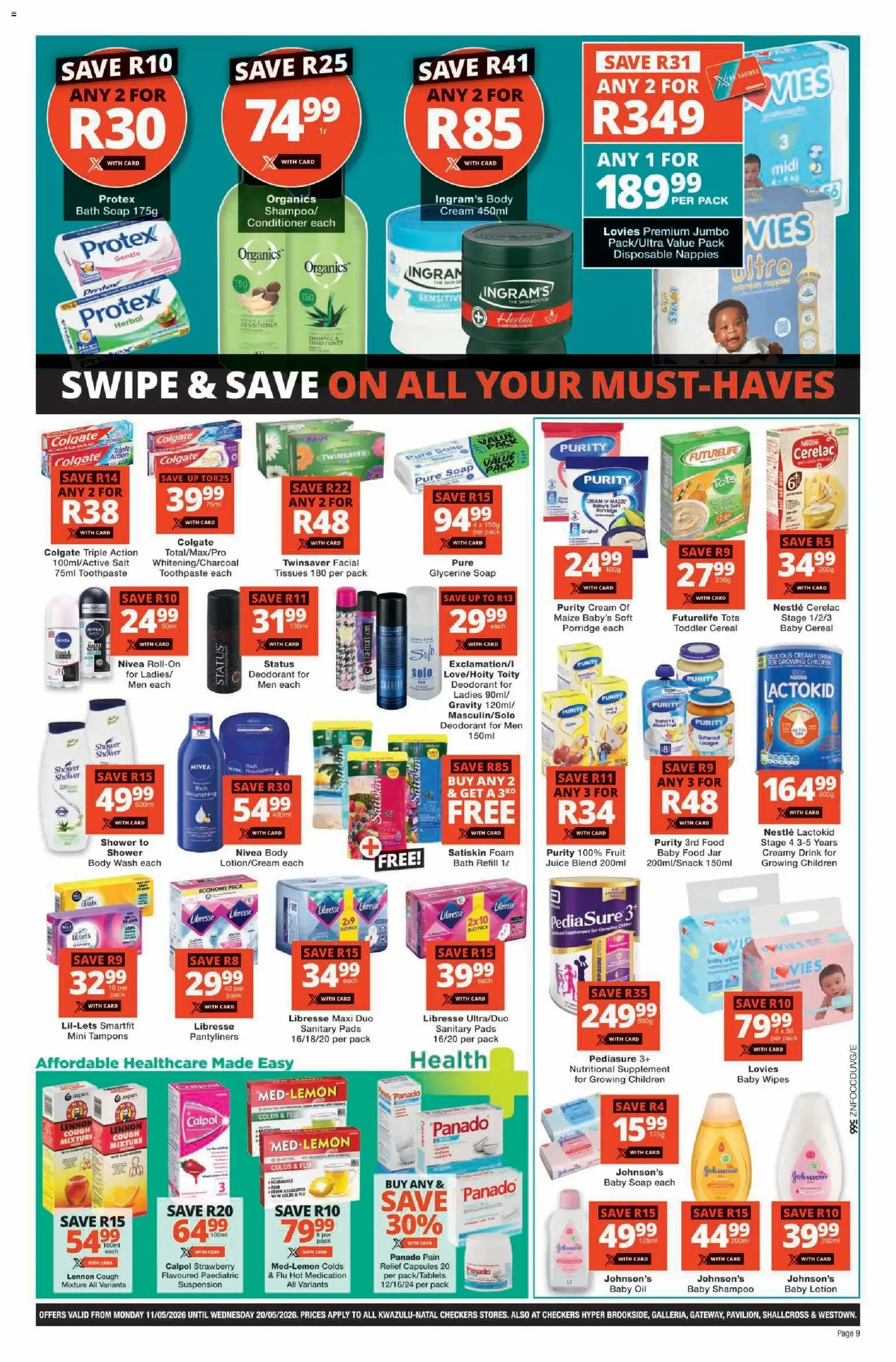 Checkers Specials - valid flyer from 11/05/2026, page 9 of 10