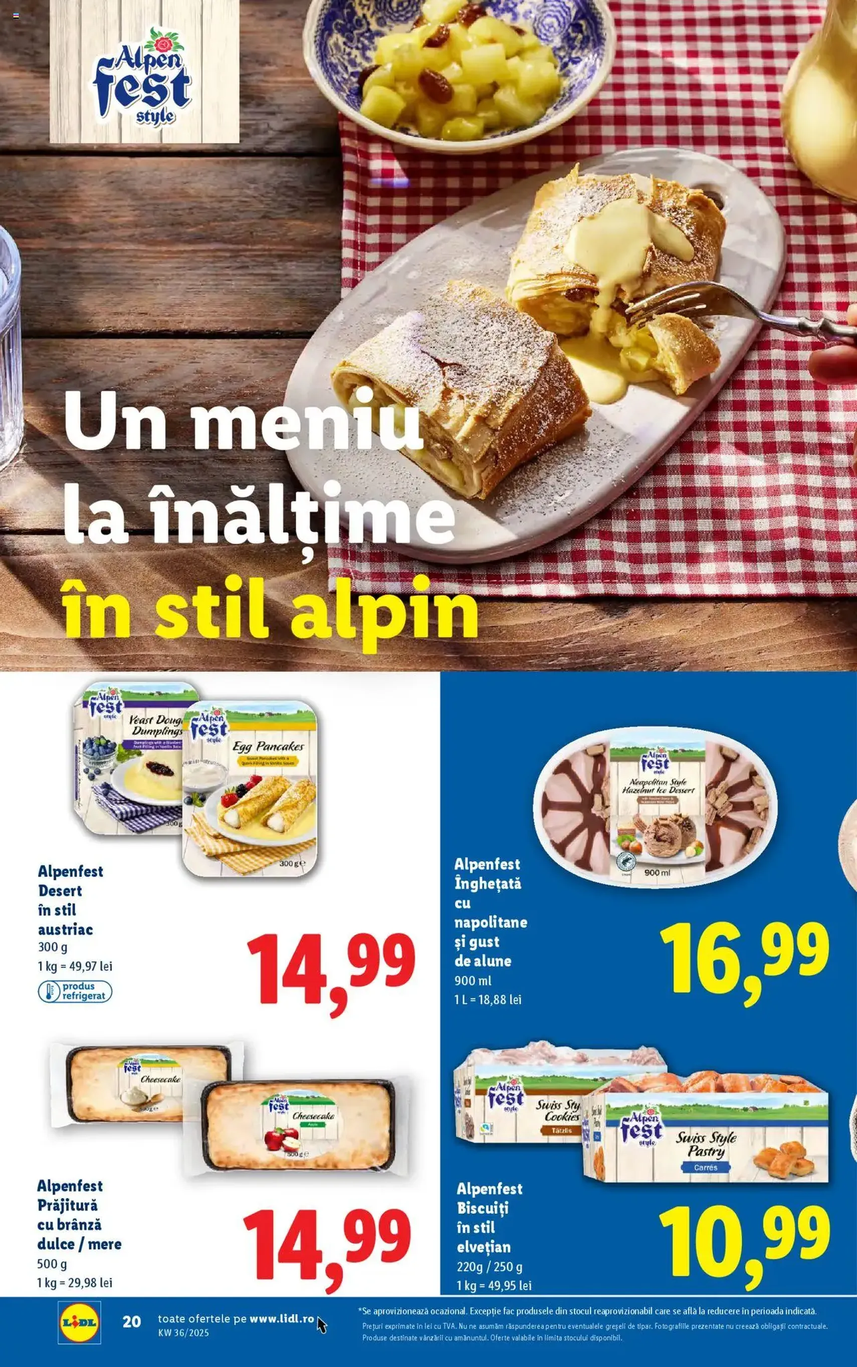 Catalog Lidl - cataloage valabile începând cu 01.09.2025 pagina 20 din 76 Catalog Lidl - cataloage valabile începând cu 01.09.2025 pagina 20 din 76