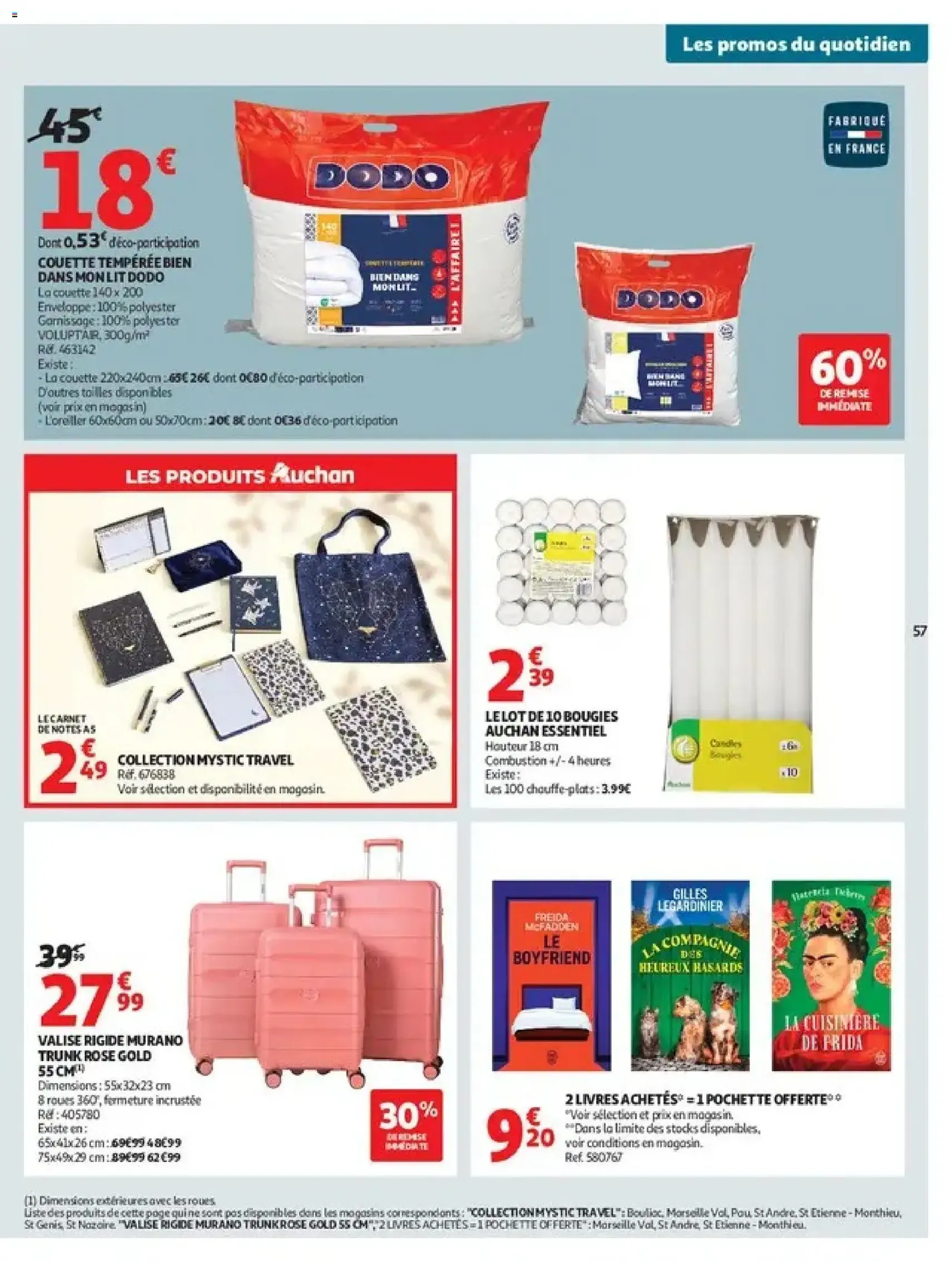 Auchan catalogue - brochure valable à partir du 13/10/2026, page 57 sur 68