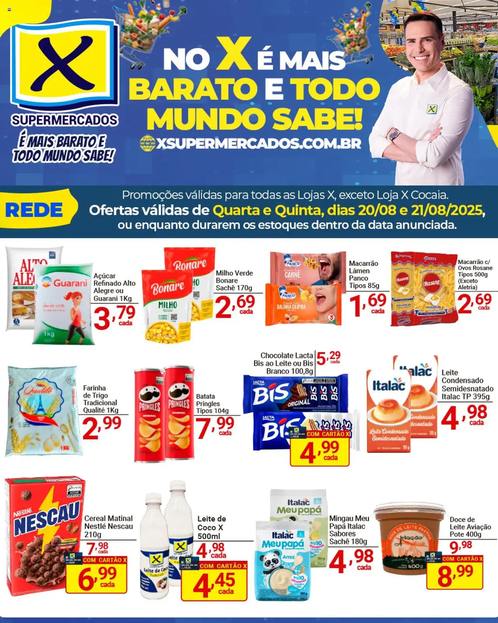 X Supermercados - Ofertas da semana - folheto válido a partir de 20/08/2025 página 3 de 6