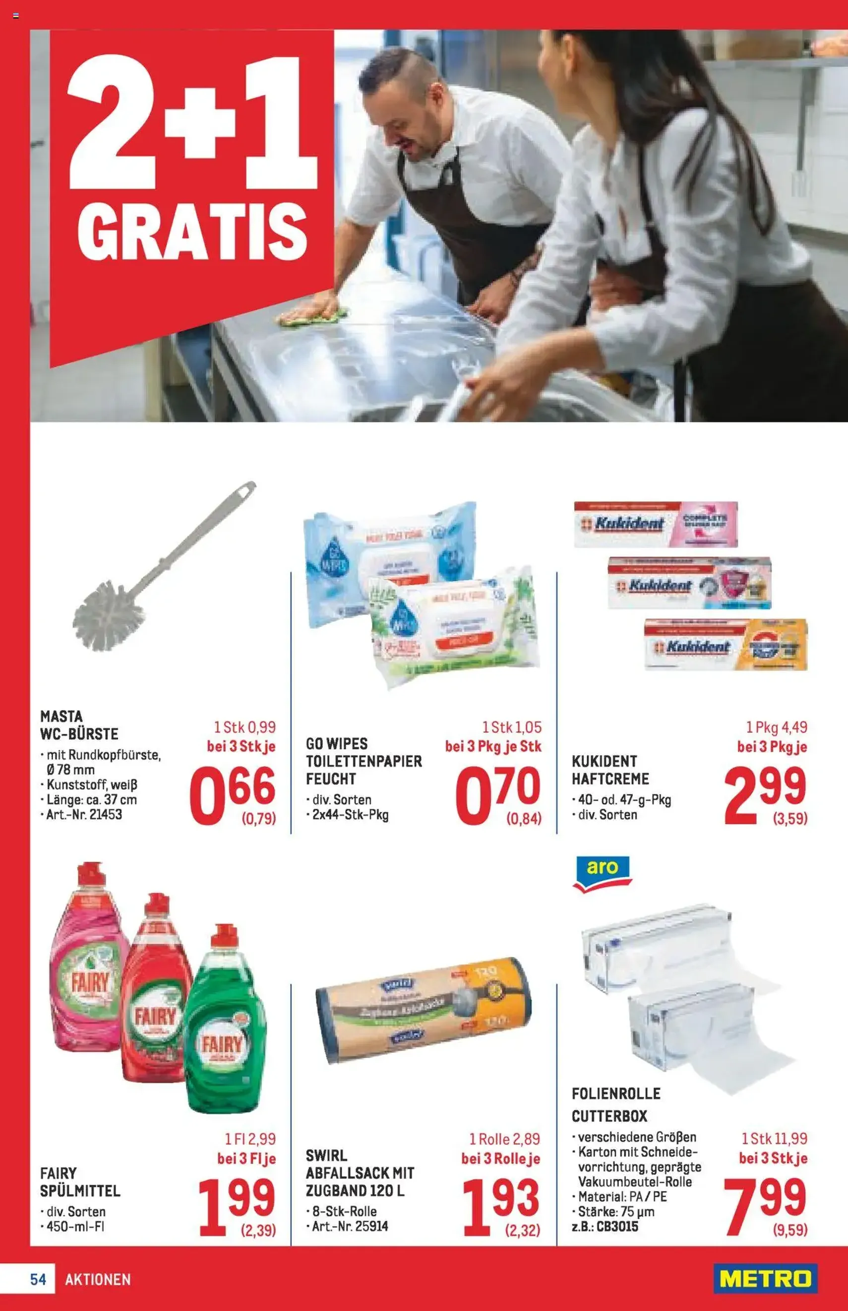 Metro Angebote Profi - Gültiger Prospekt ab 21.08.2025, Seite 54 von insgesamt 64
