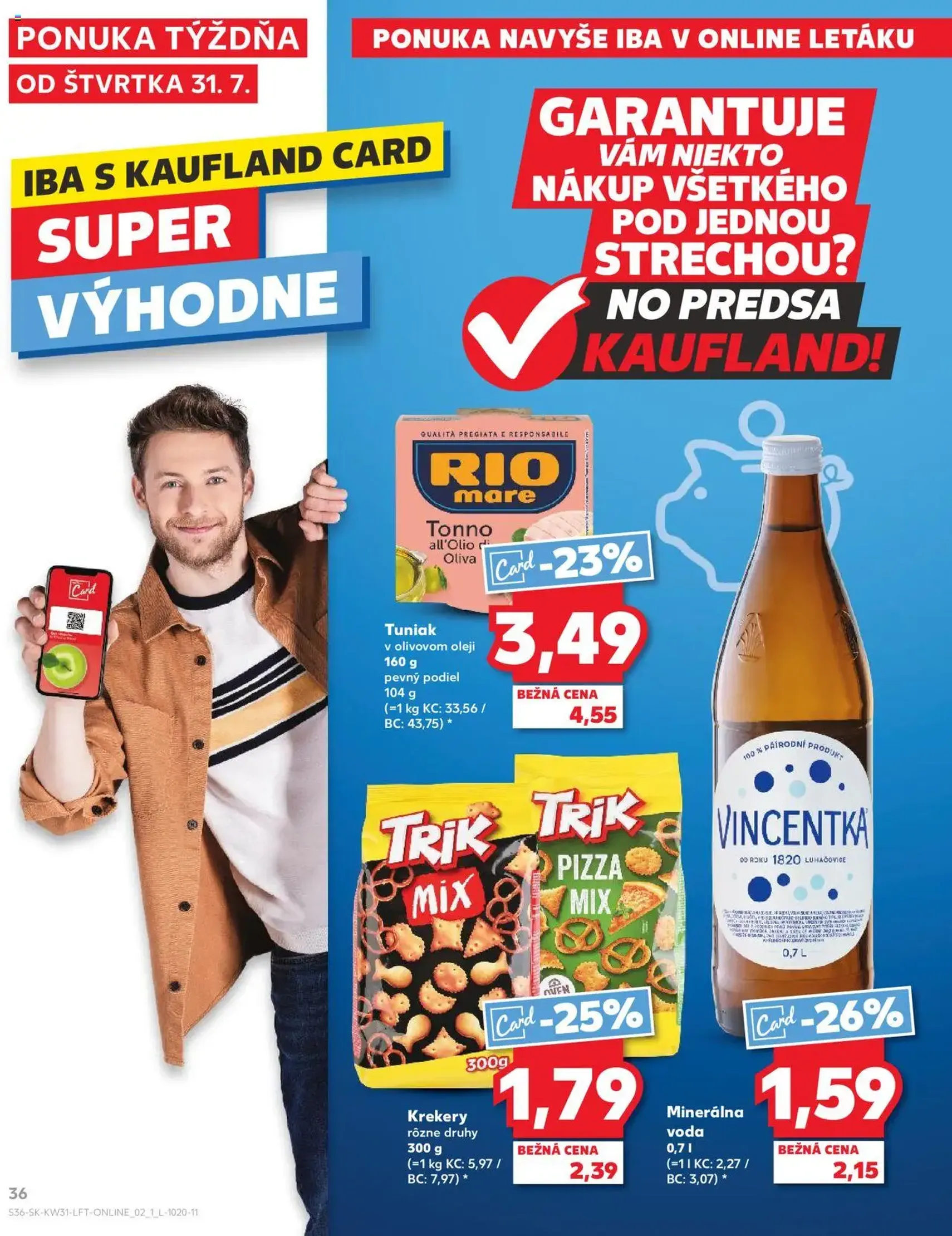 Kaufland Bratislava-Dúbravka - platný leták od 31.07.2025 strana 36 z 76