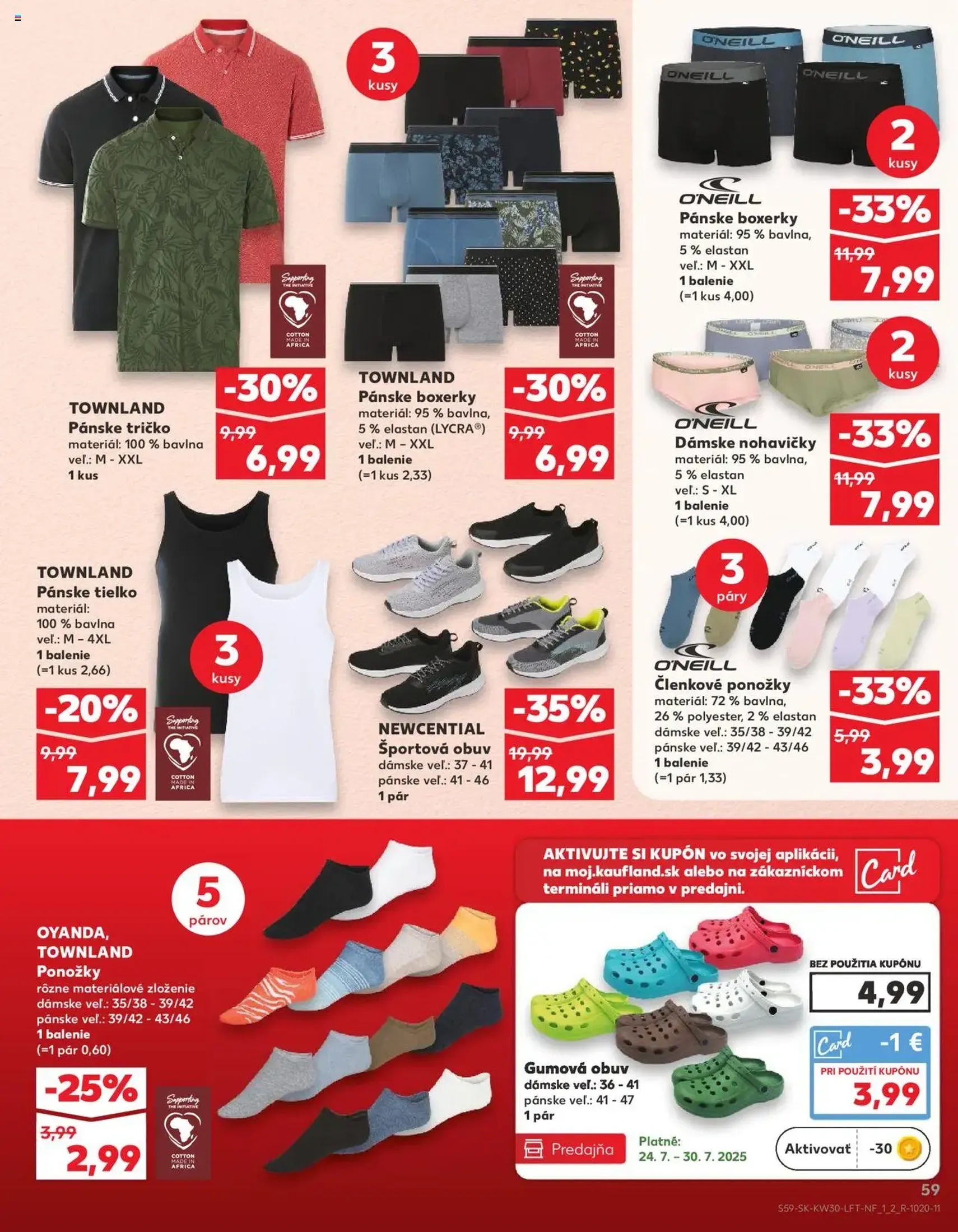 Kaufland Bratislava-Dúbravka - platný leták od 24.07.2025 strana 59 z 76 Kaufland Bratislava-Dúbravka - platný leták od 24.07.2025 strana 59 z 76