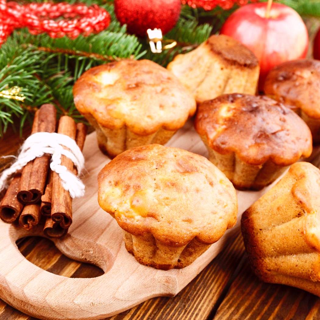 Zdrowe muffinki jabłkowe