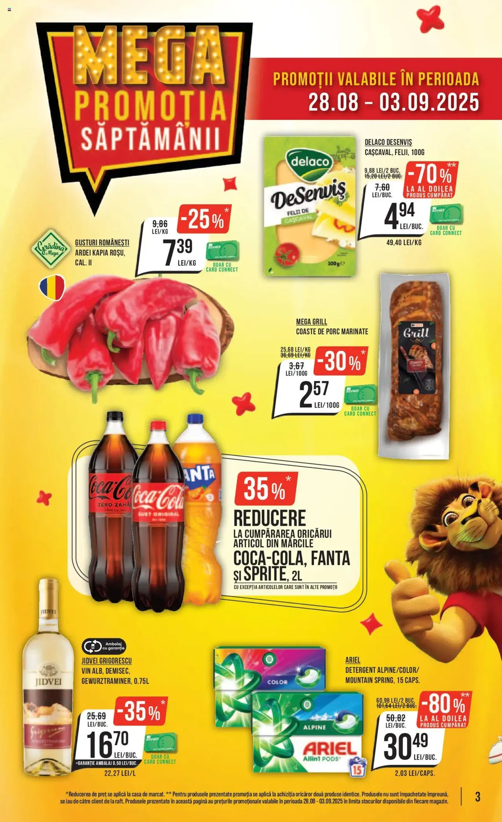 Catalog Mega Image - cataloage valabile începând cu 28.08.2025 pagina 3 din 24 Catalog Mega Image - cataloage valabile începând cu 28.08.2025 pagina 3 din 24