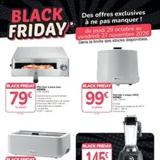 Promocash Black Friday - Prévisualisation du catalogue valable à partir du 29/10/2026