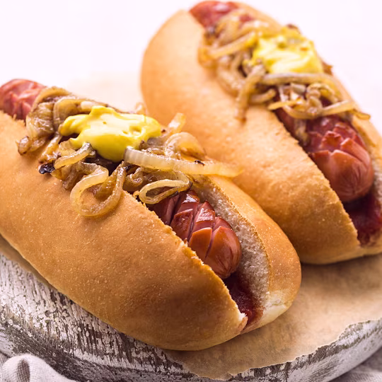 Voorvertoning van recept Huisgemaakte Barbecue Hamburger Hot Dog