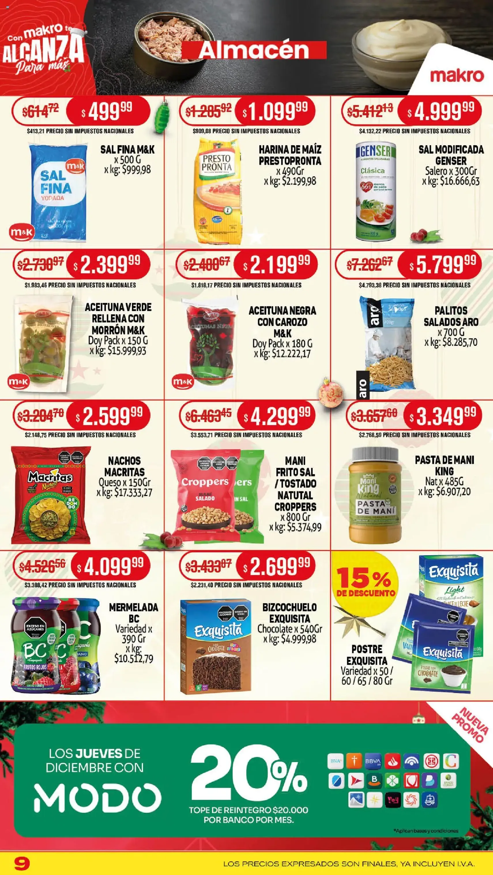 Makro ofertas - folleto válido desde 18/12/2025 página 9 de 21