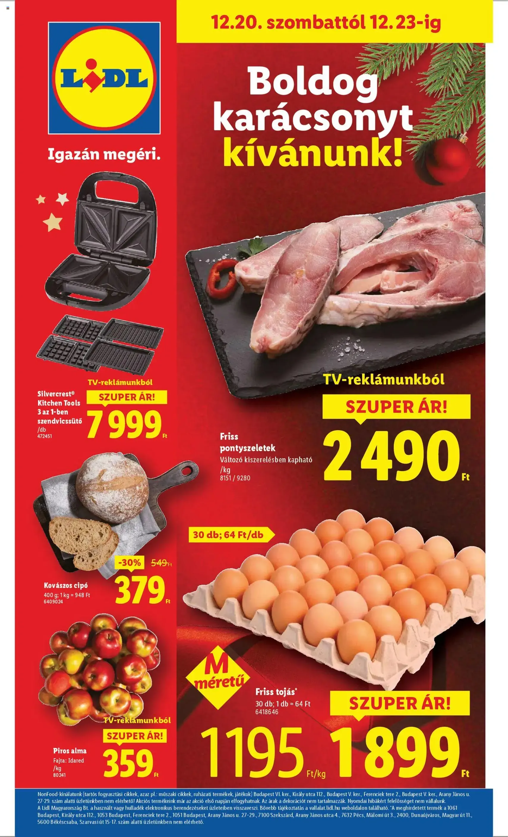 Lidl Akciós újság - 2025.12.18. érvényes szórólap 52 oldal 52 oldalból