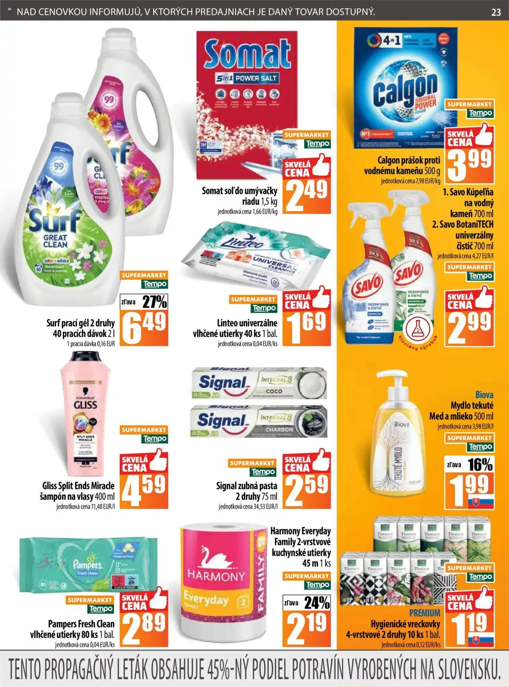 COOP Jednota leták - platný leták od 02.10.2025 strana 23 z 28 COOP Jednota leták - platný leták od 02.10.2025 strana 23 z 28
